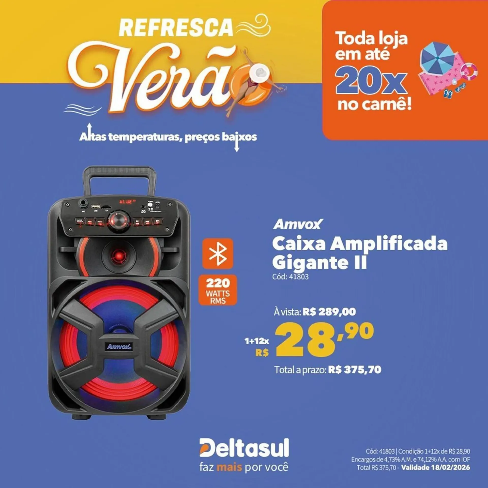 Folheto Deltasul - 1