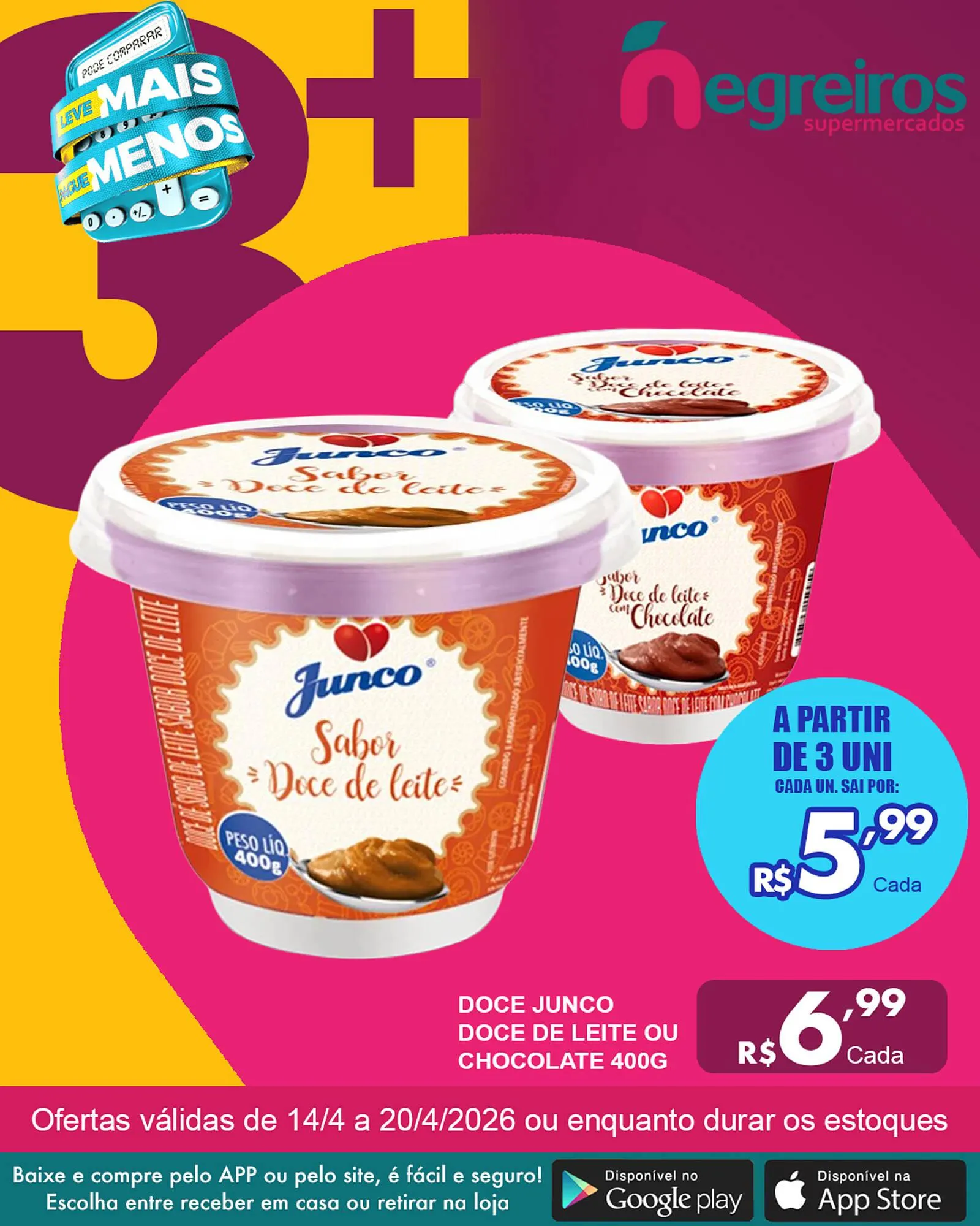 Encarte de Folheto Negreiros 14 de abril até 20 de abril 2026 - Pagina 1