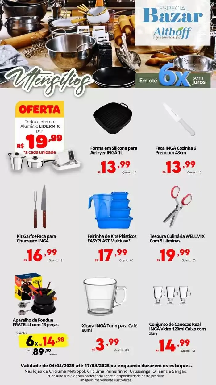 Encarte de Encarte Bazar 04/04 a 17/04 - IN. 7 de abril até 17 de abril 2025 - Pagina 3