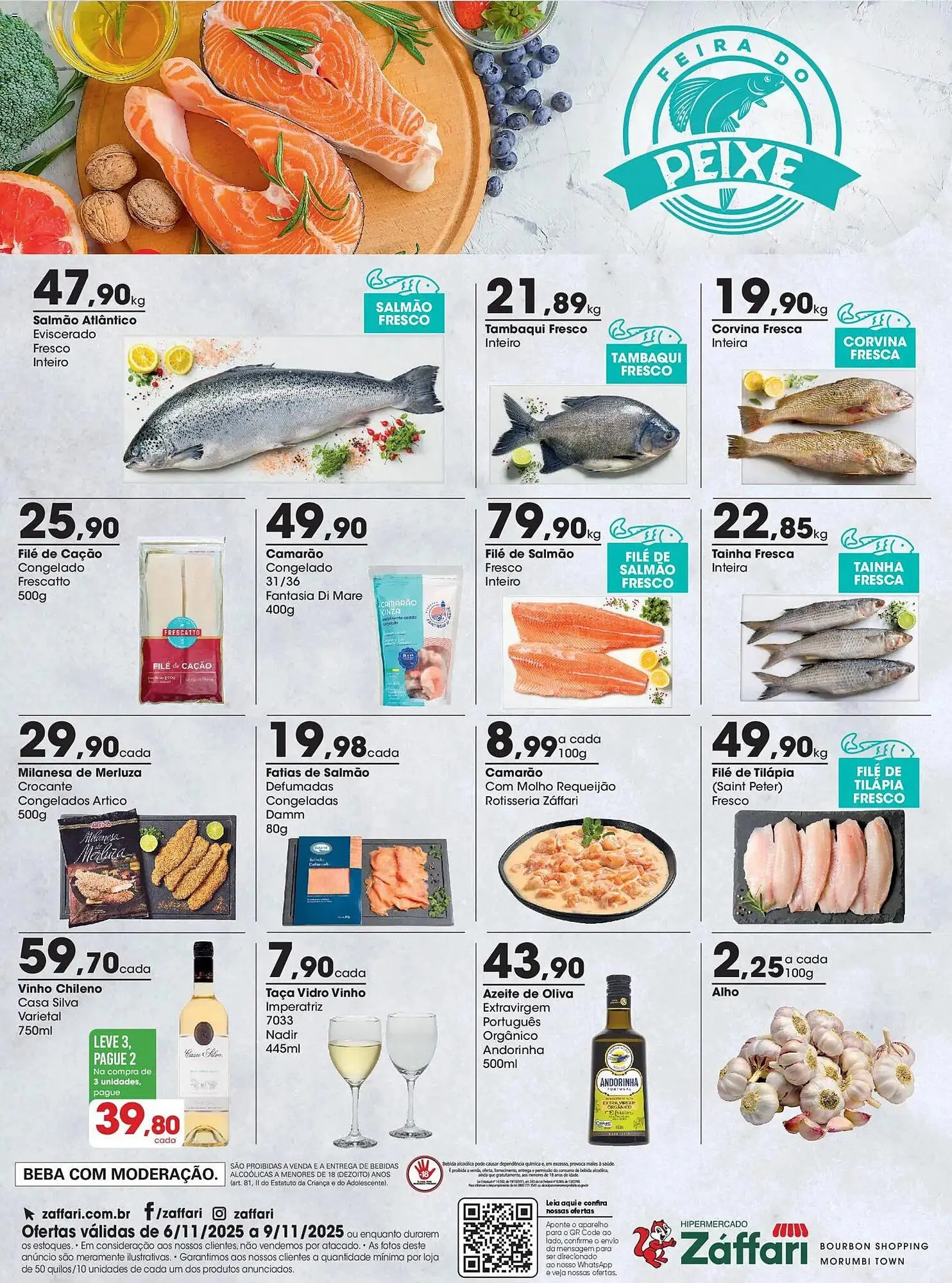 Encarte de Encarte Zaffari 6 de novembro até 10 de novembro 2025 - Pagina 1