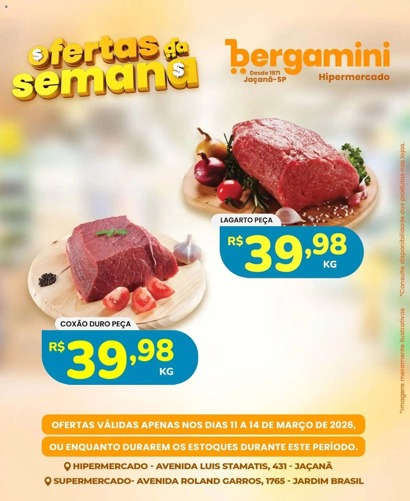 Encarte de Catálogo Supermercado Bergamini 11 de março até 14 de março 2026 - Pagina 4