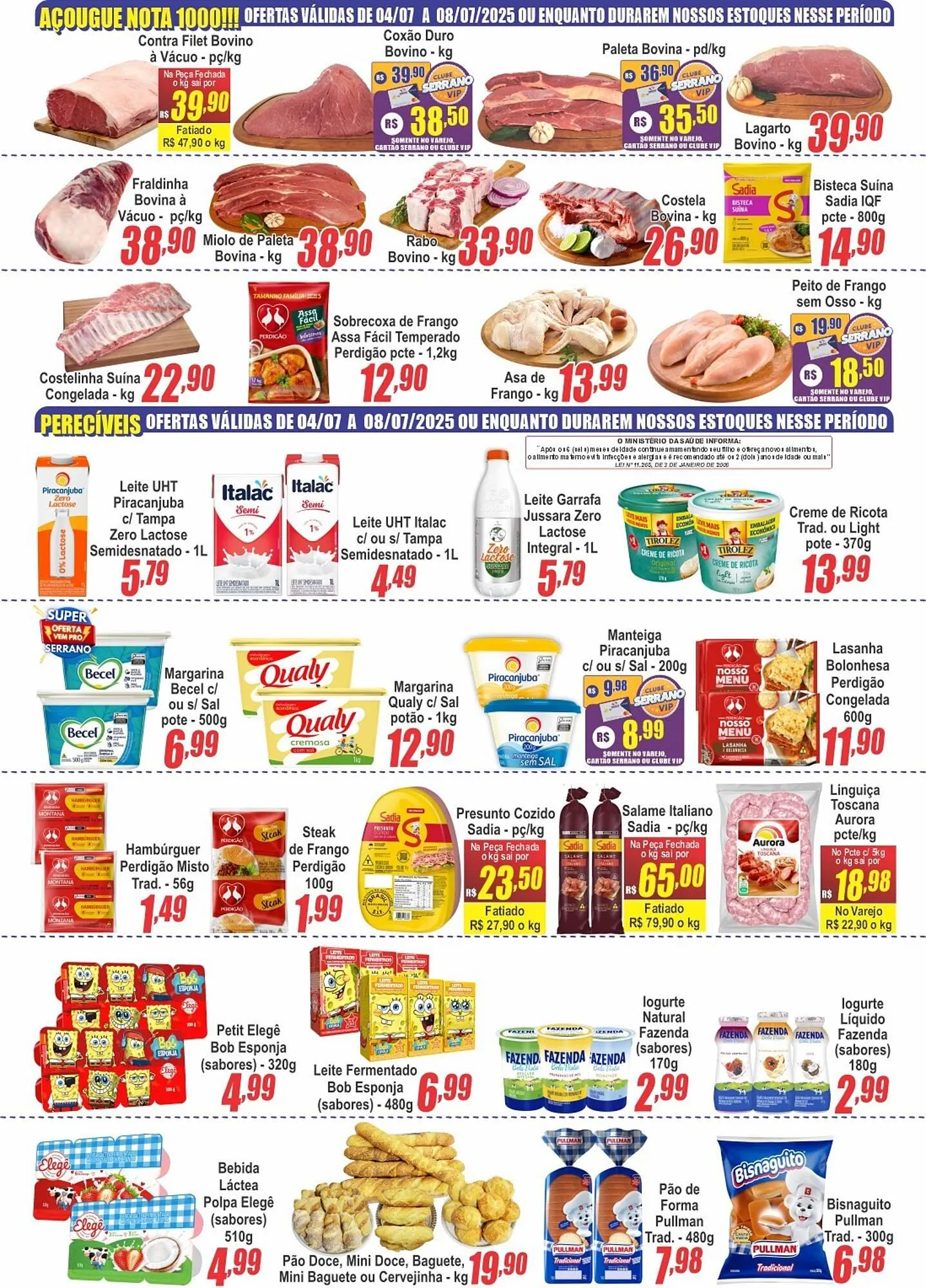 Encarte de Catálogo Serrano Supermercado 1 de julho até 8 de julho 2025 - Pagina 3