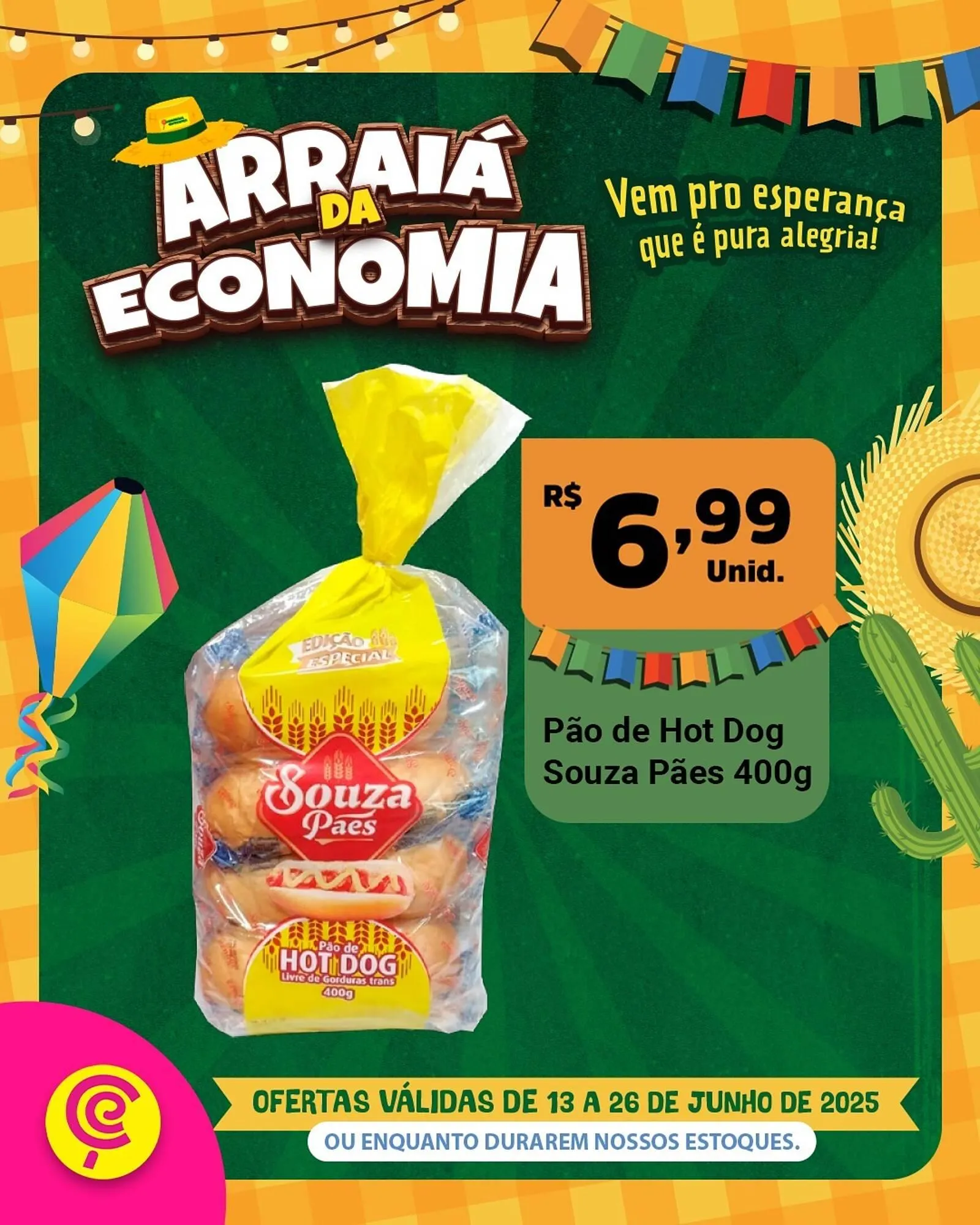 Encarte de Catálogo Comercial Esperança 18 de junho até 26 de junho 2025 - Pagina 2