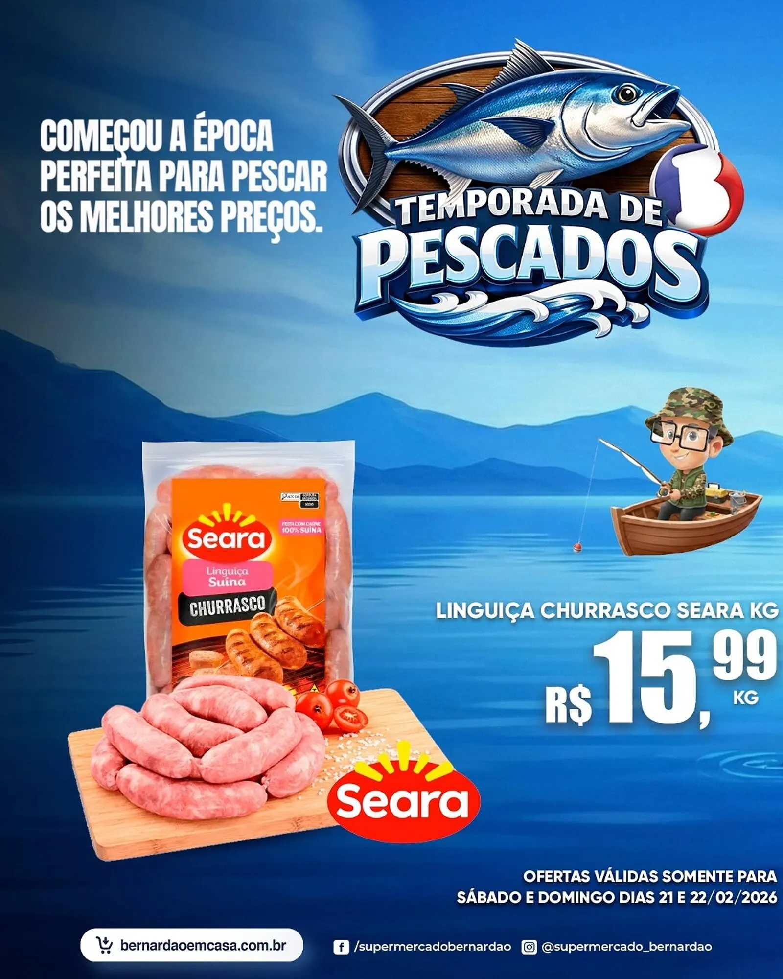 Encarte de Catálogo Supermercado Bernardão 21 de fevereiro até 22 de fevereiro 2026 - Pagina 4