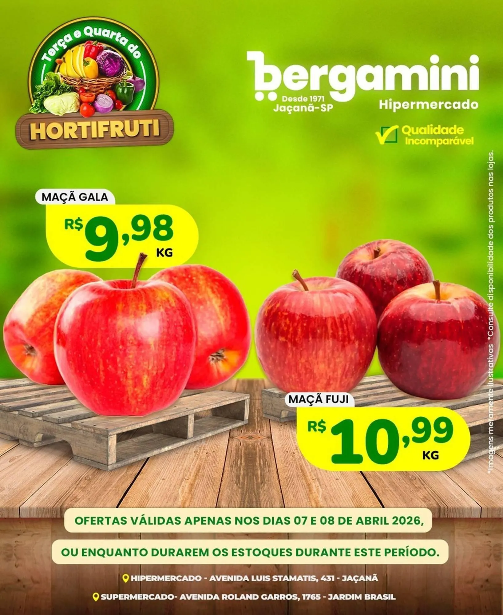 Encarte de Catálogo Supermercado Bergamini 7 de abril até 8 de abril 2026 - Pagina 9
