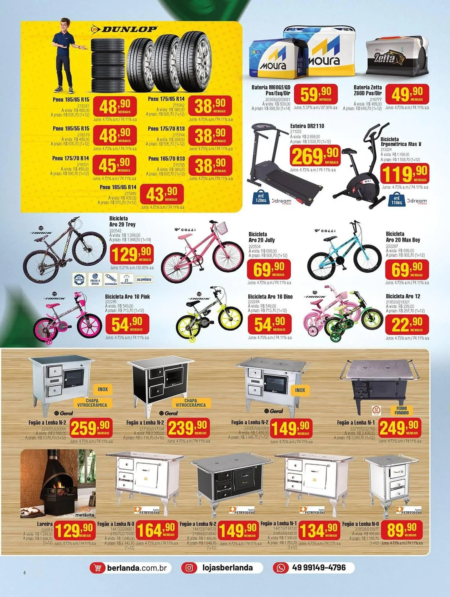 Encarte de Catálogo Berlanda 2 de abril até 30 de abril 2025 - Pagina 4