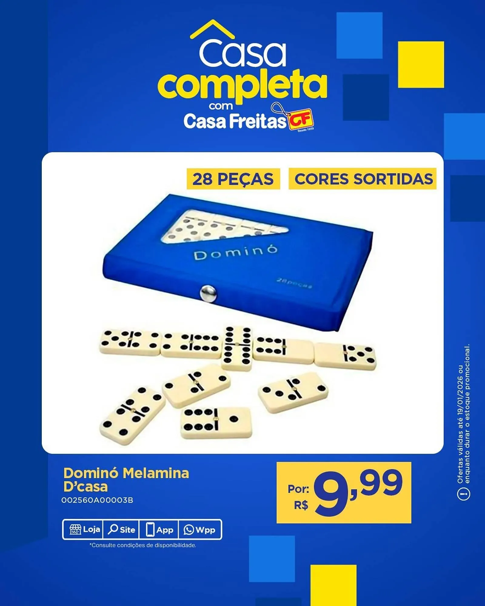 Encarte de Catálogo Casa Freitas 16 de janeiro até 19 de janeiro 2026 - Pagina 1