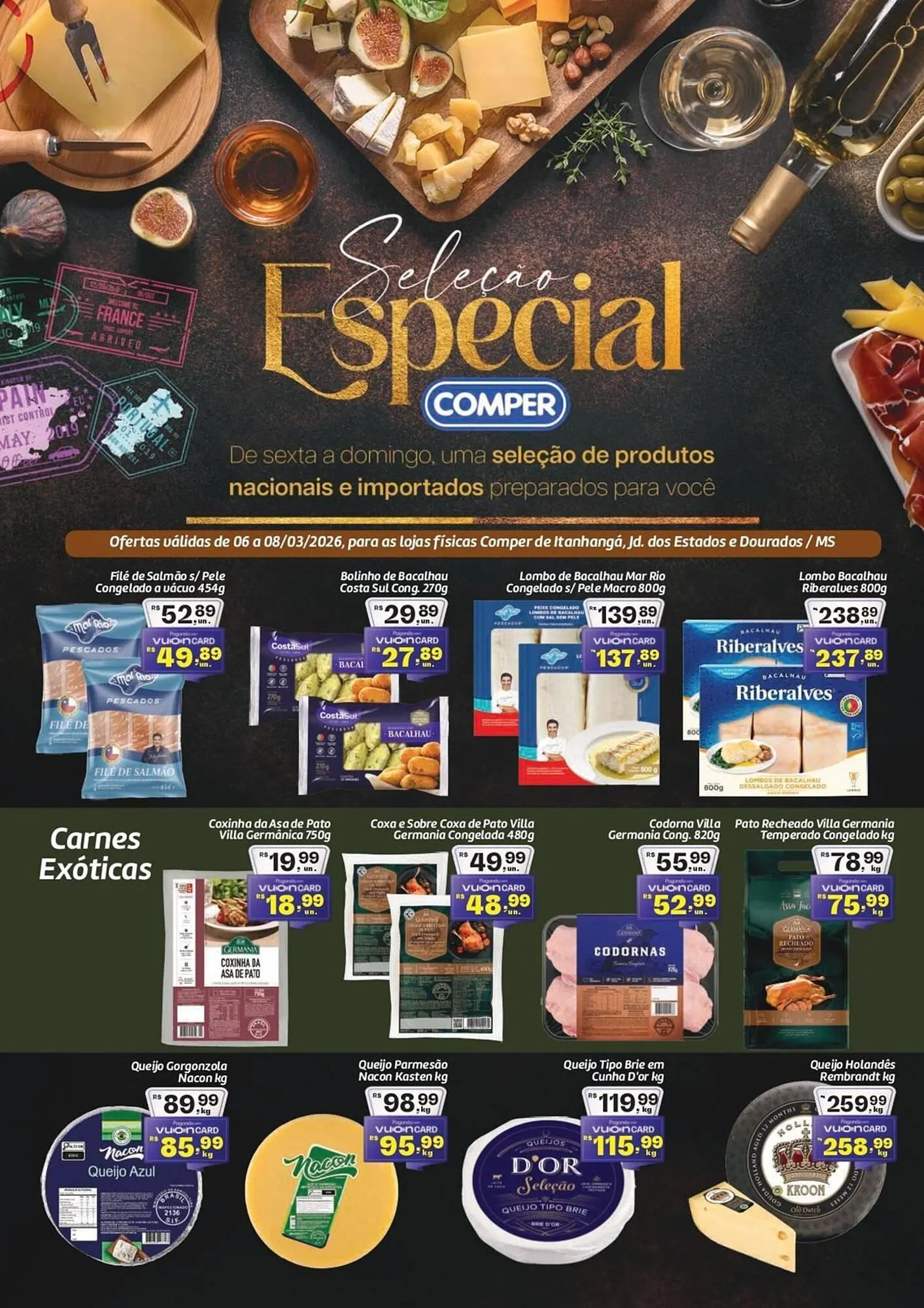 Encarte de Folheto Comper 6 de março até 8 de março 2026 - Pagina 1