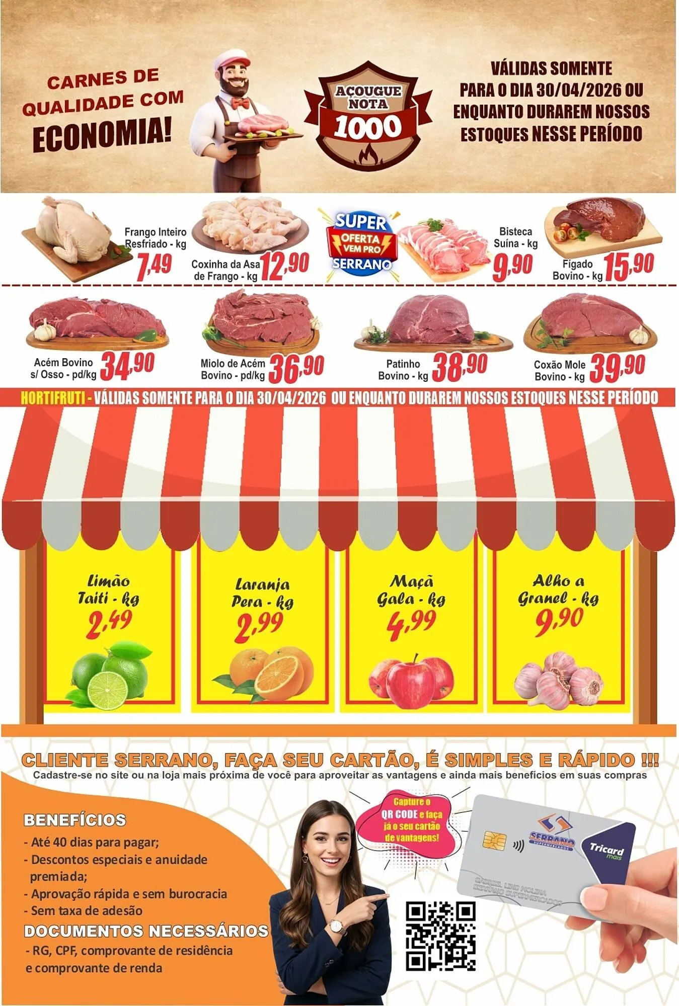 Encarte de Catálogo Serrano Supermercado 29 de abril até 30 de abril 2026 - Pagina 2