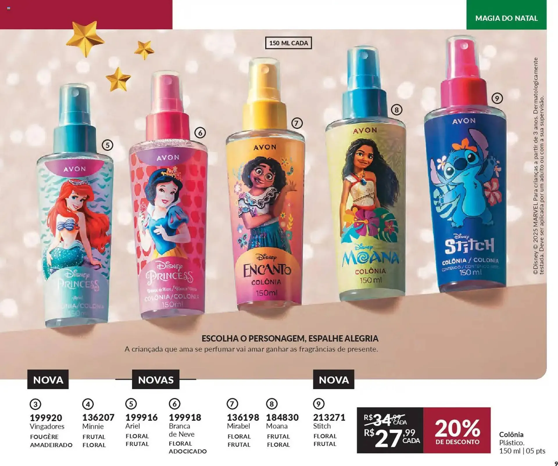 Encarte de Catálogo Avon 21 de novembro até 19 de dezembro 2025 - Pagina 9