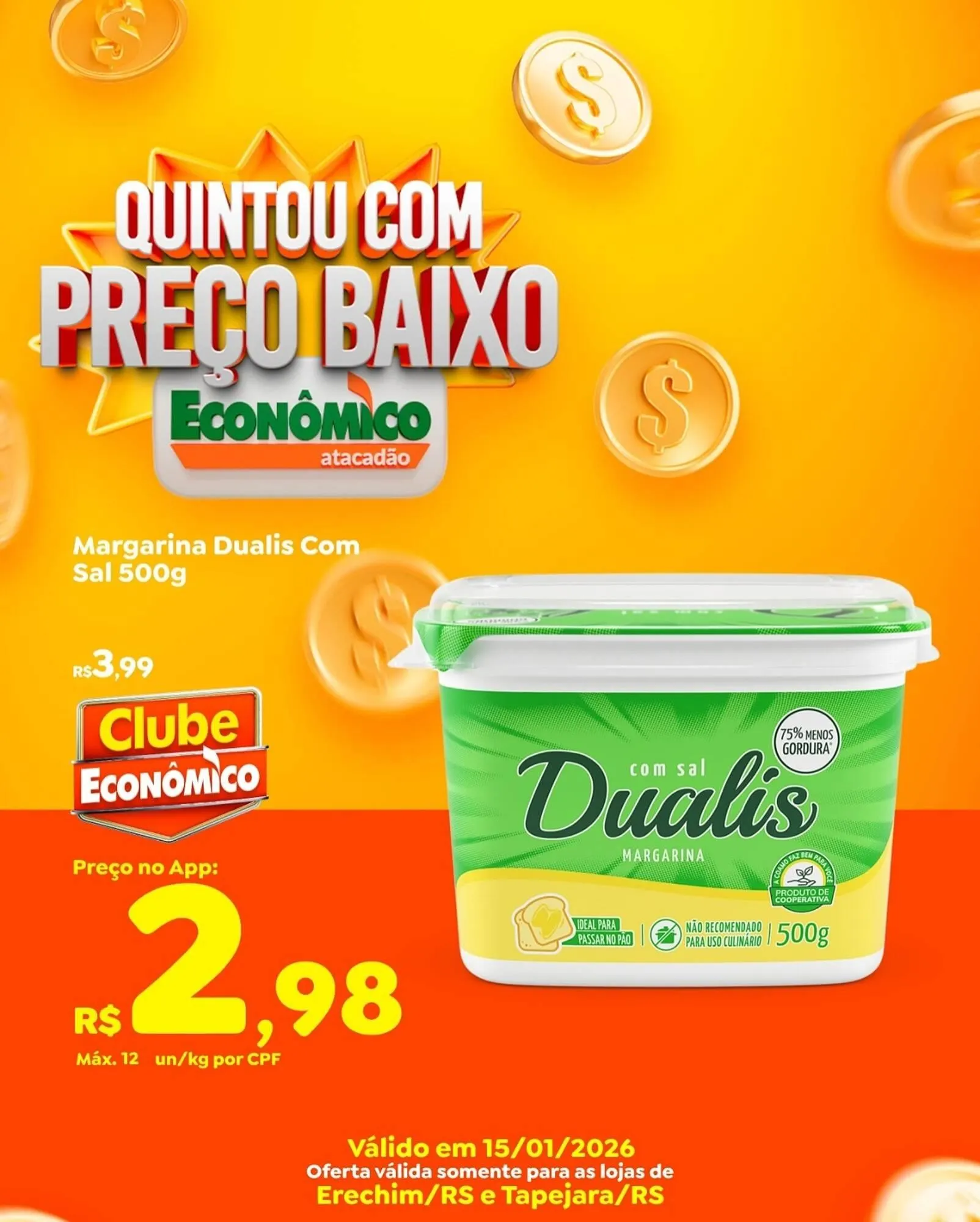 Encarte de Catálogo Econômico Atacadão 15 de janeiro até 15 de janeiro 2026 - Pagina 5