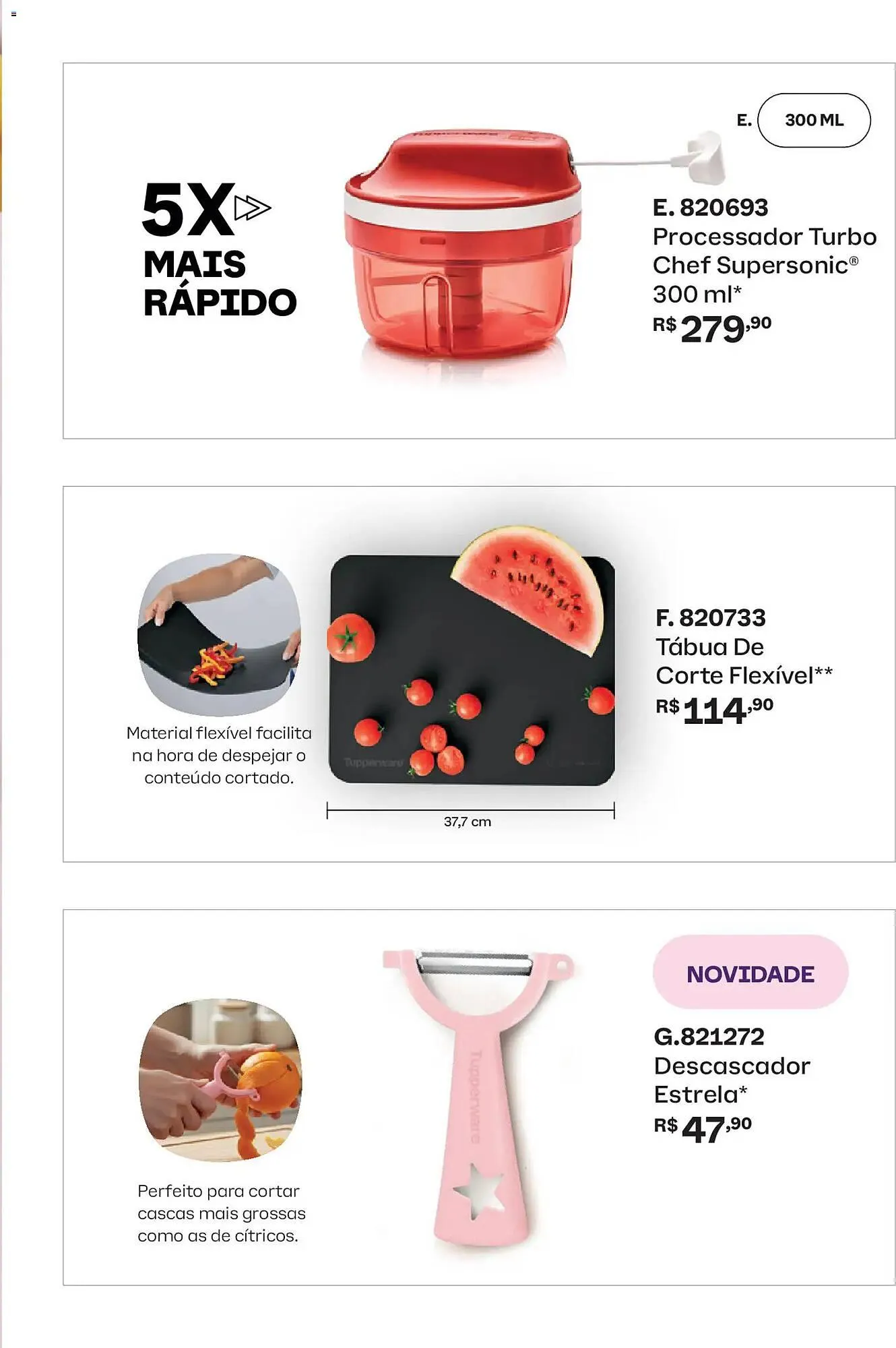 Encarte de Catálogo Tupperware 1 de abril até 30 de abril 2026 - Pagina 31