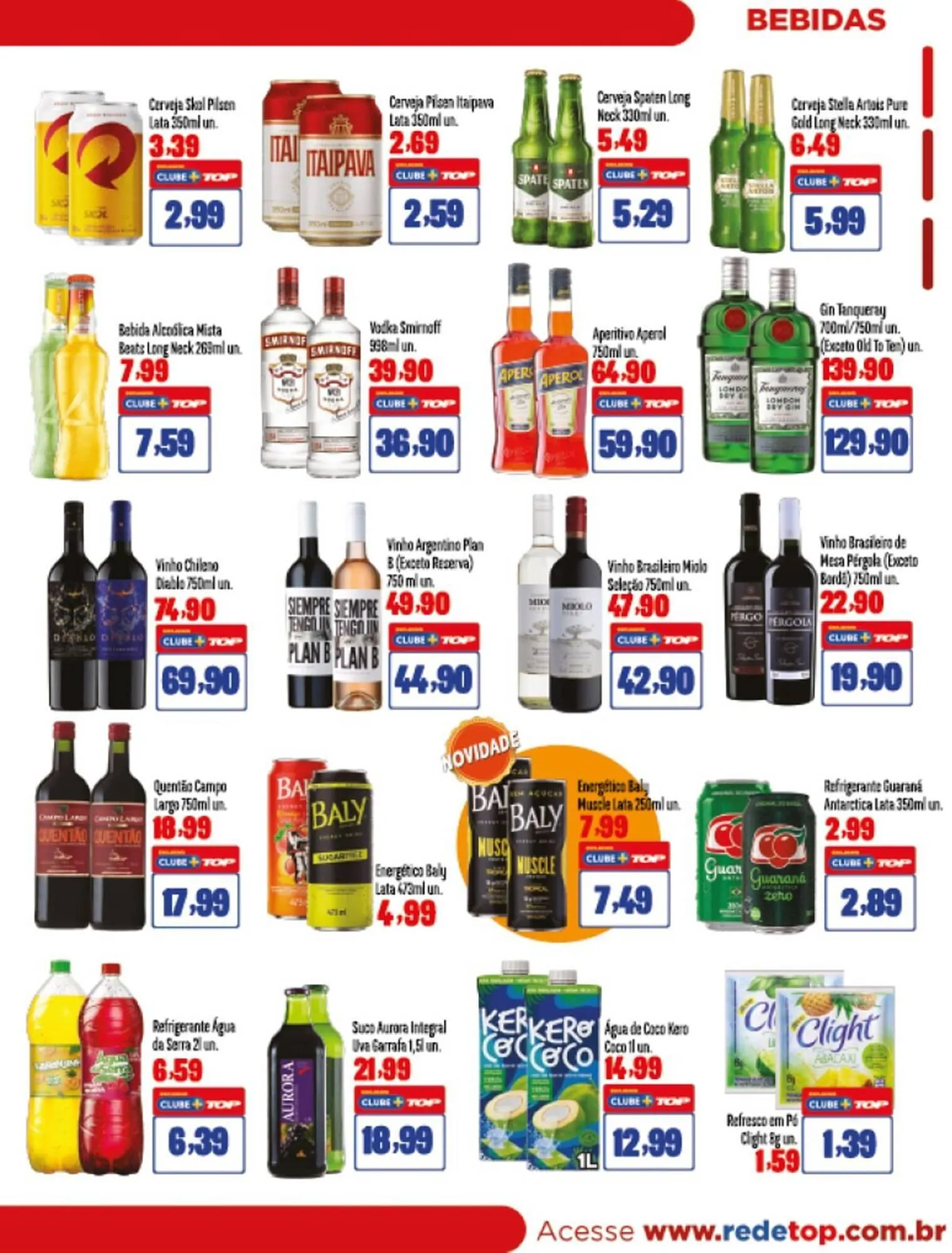 Encarte de Catálogo Rede Top 1 de julho até 6 de julho 2025 - Pagina 6