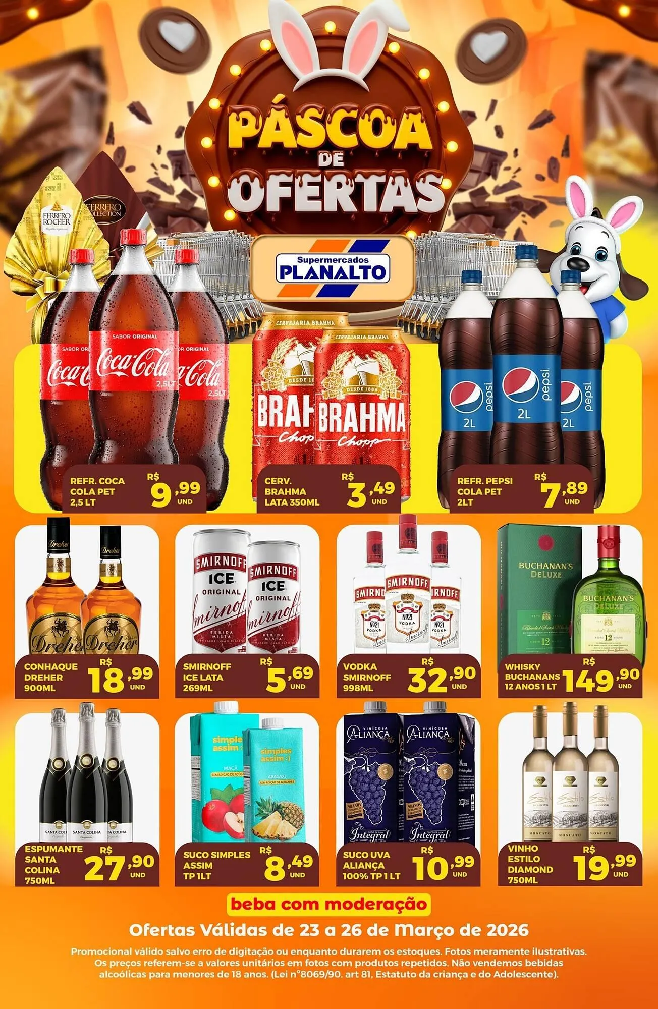 Encarte de Catálogo Supermercados Planalto 24 de março até 26 de março 2026 - Pagina 2