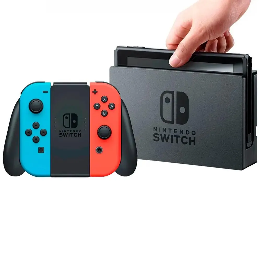 Console Portátil Nintendo Switch 32GB Controle Joy-Con sem Fio - Bivolt