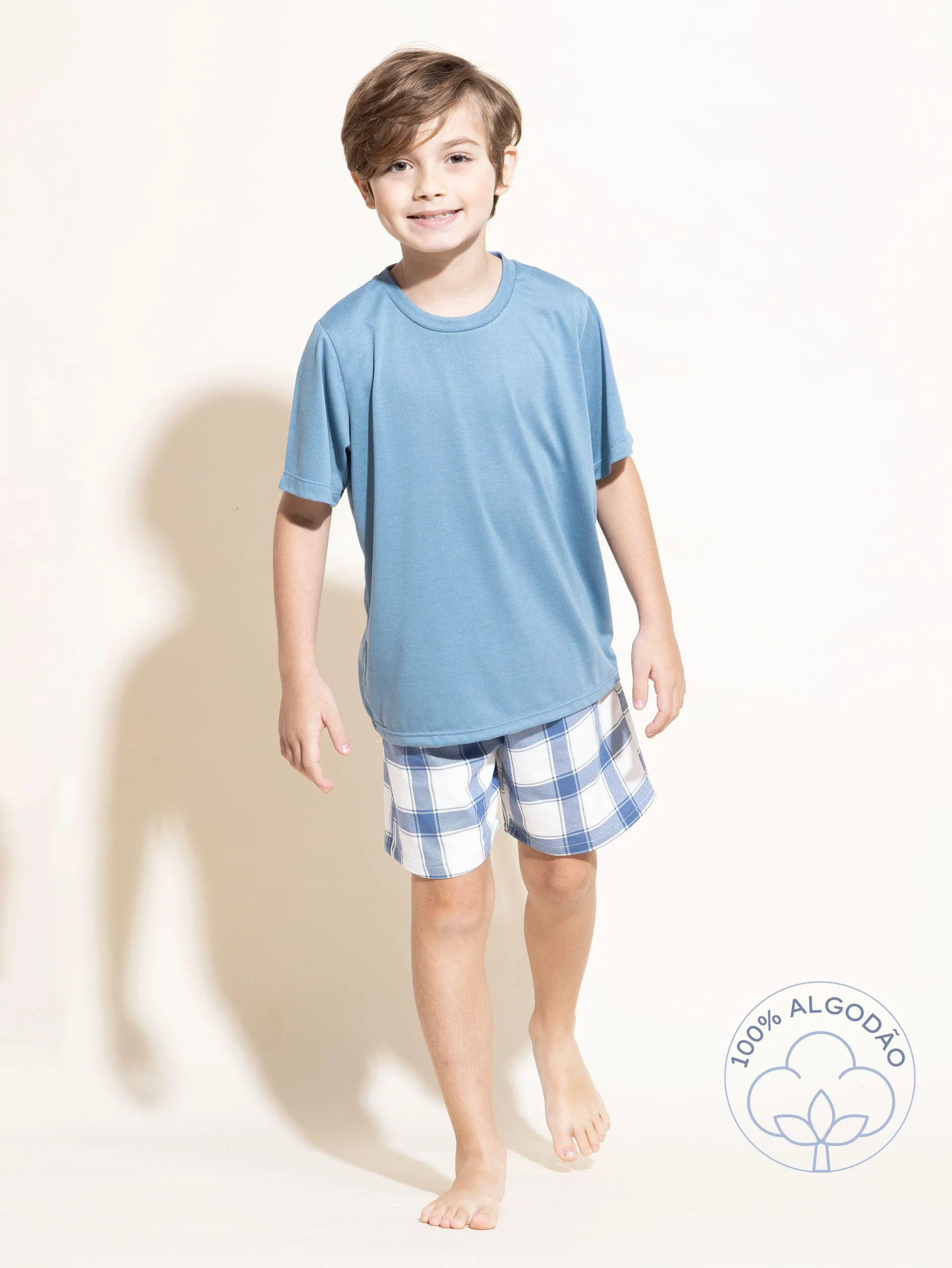 Pijama Infantil Masculino Family Love