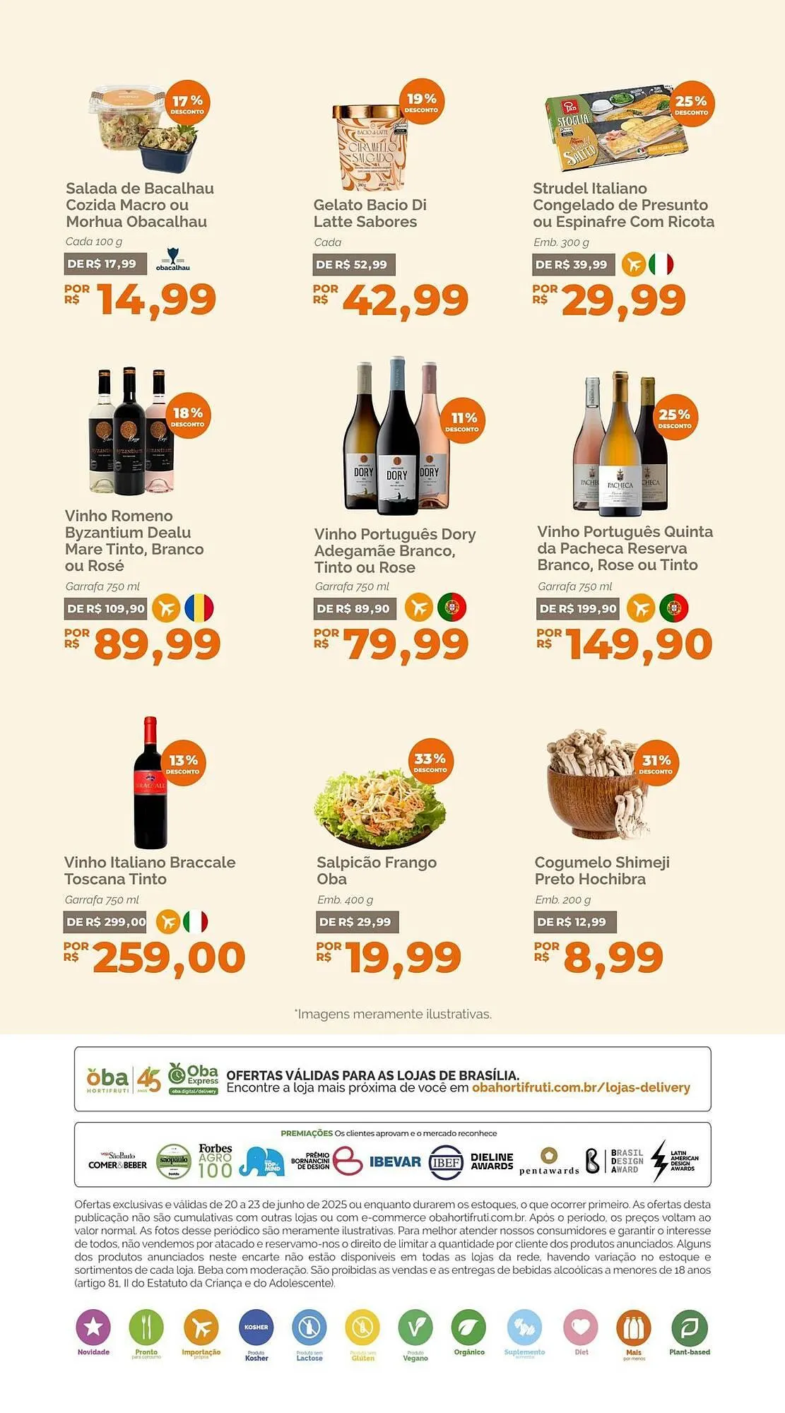 Encarte de Catálogo Oba Hortifruti 20 de junho até 23 de junho 2025 - Pagina 5