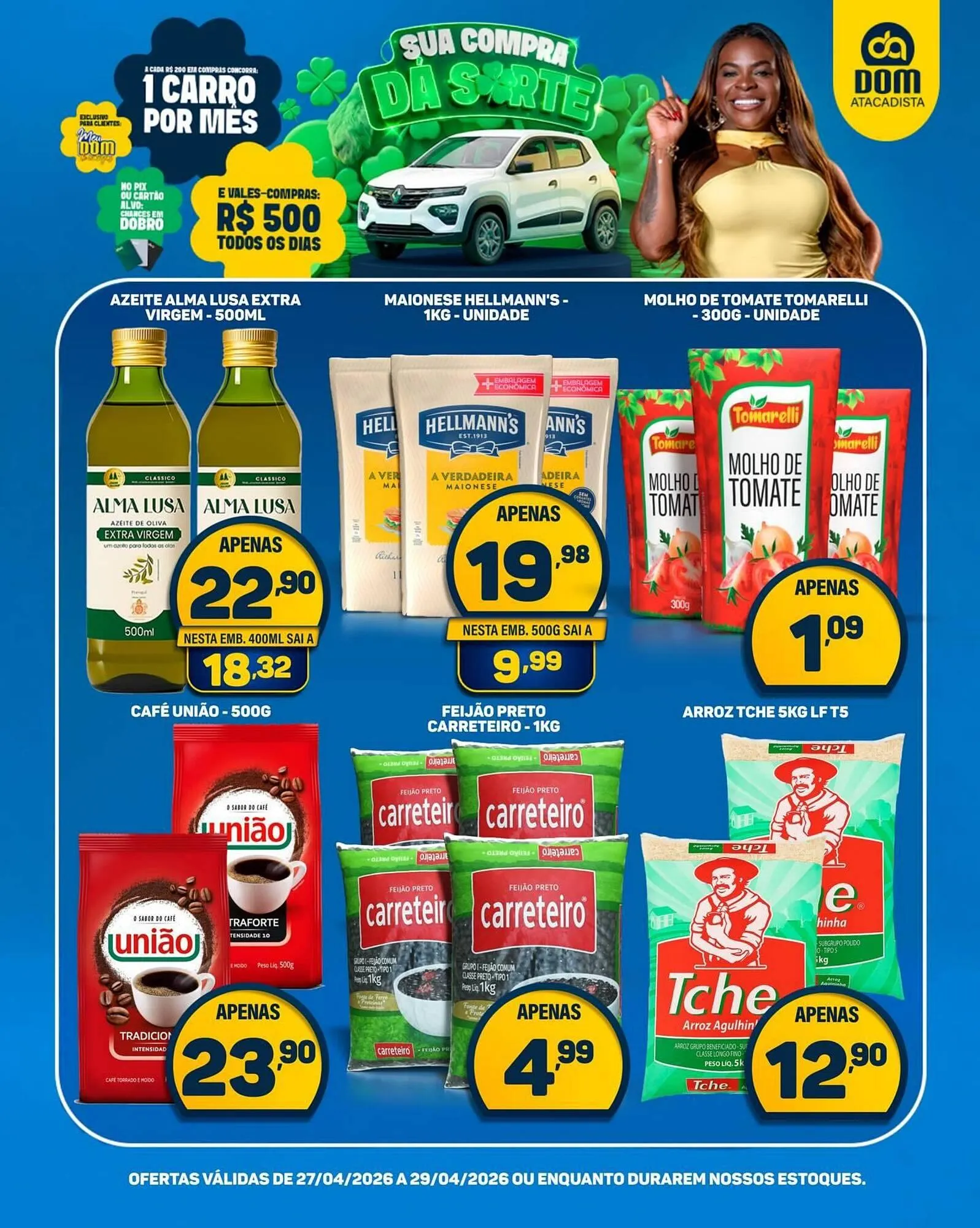 Encarte de Encarte Dom Atacadista 27 de abril até 29 de abril 2026 - Pagina 1