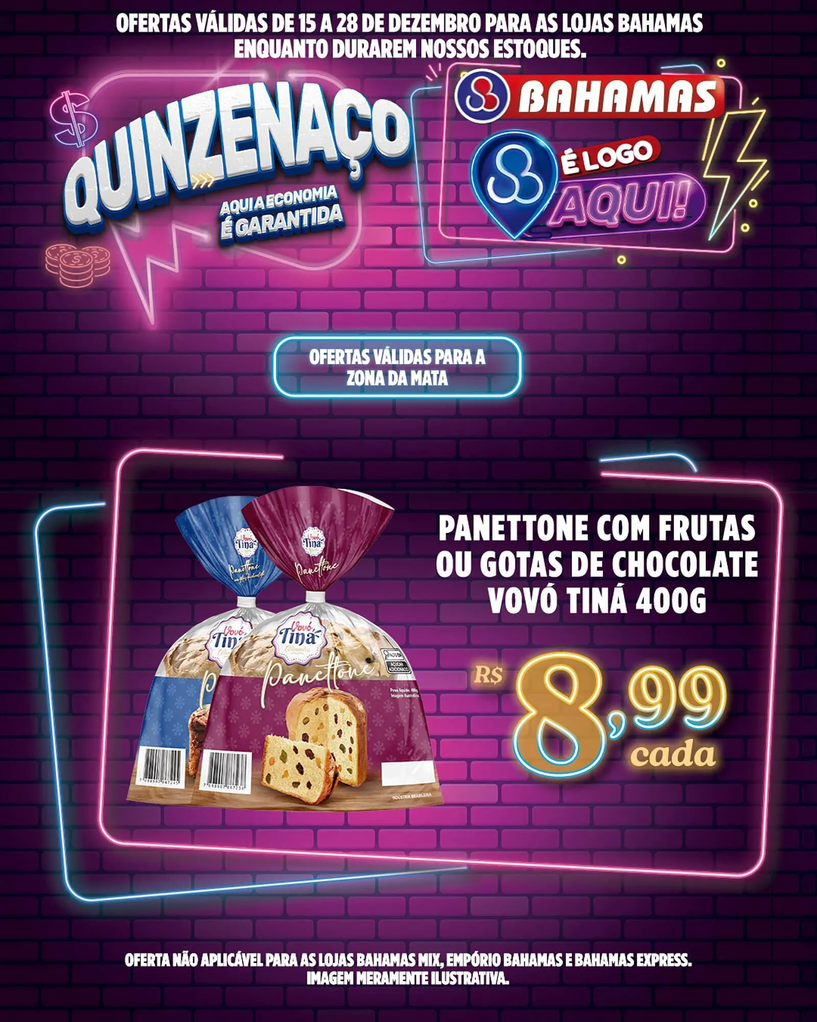 Encarte de Catálogo Bahamas Supermercados 15 de dezembro até 28 de dezembro 2025 - Pagina 3