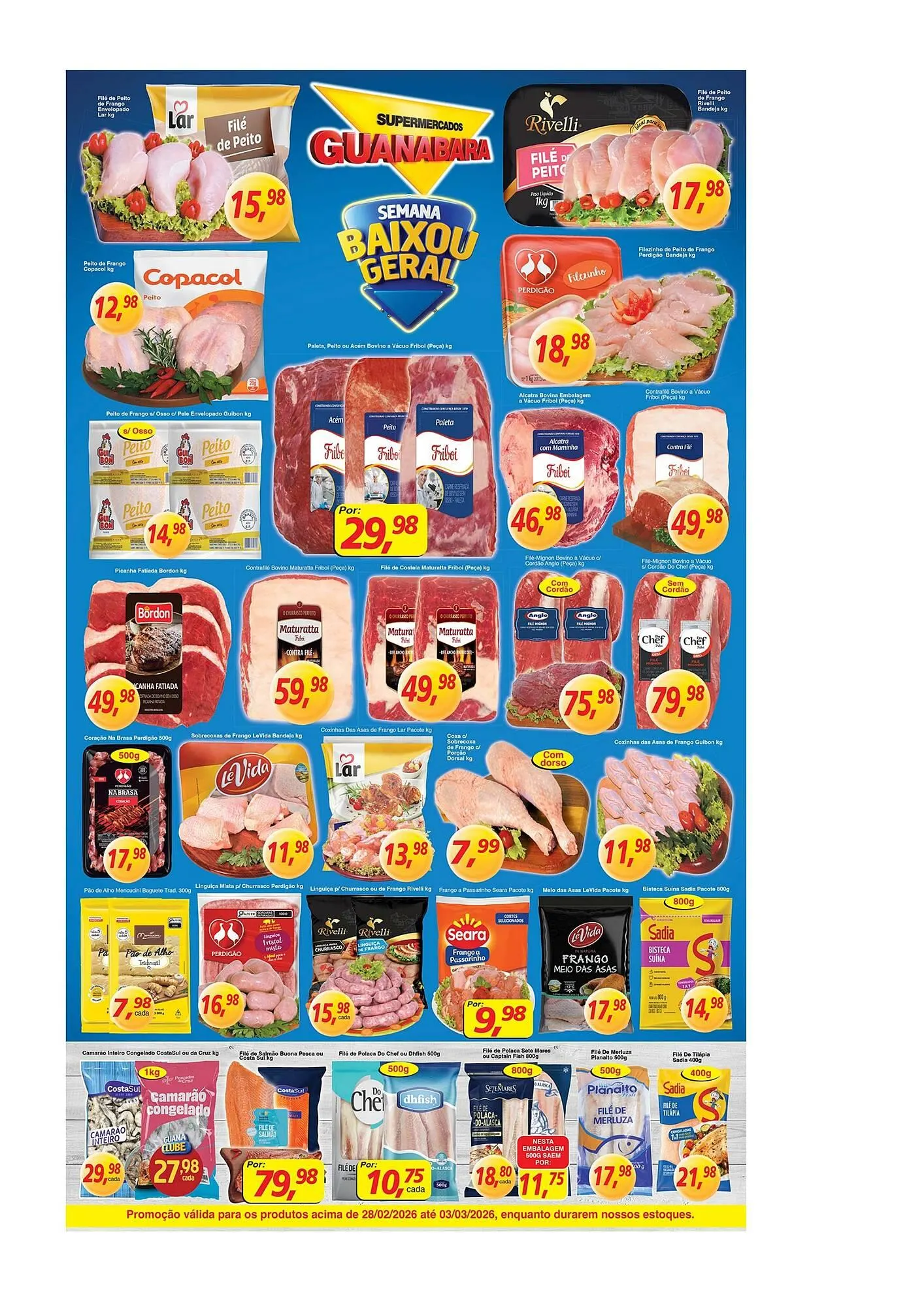 Encarte de Encarte Supermercados Guanabara 28 de fevereiro até 3 de março 2026 - Pagina 5