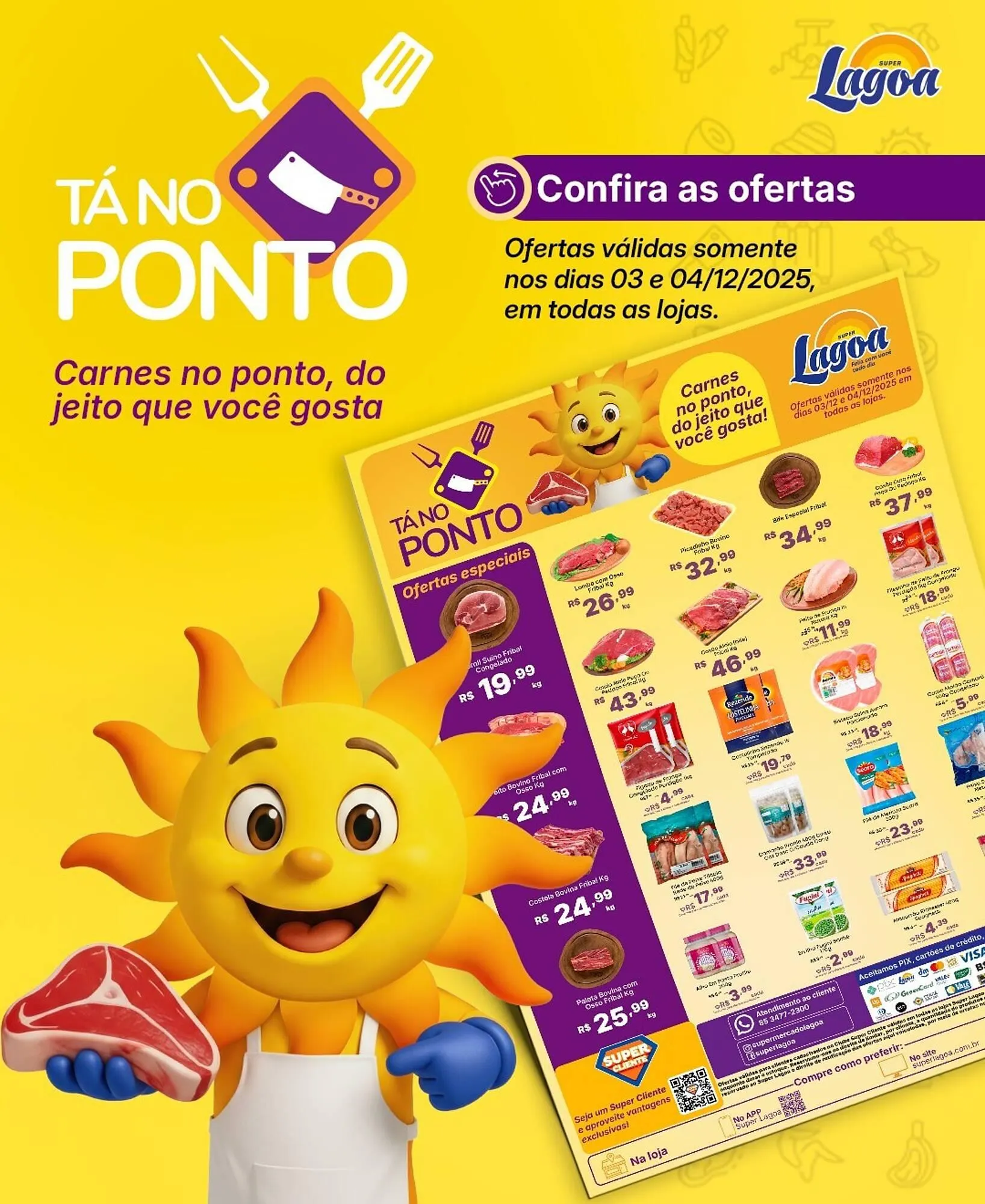 Encarte Super Lagoa - 1