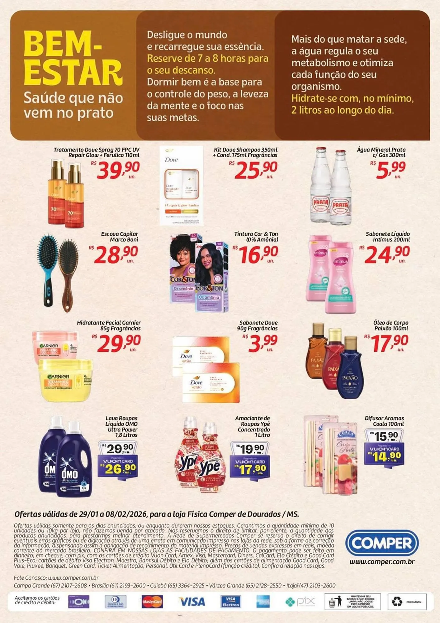 Encarte de Folheto Comper 29 de janeiro até 8 de fevereiro 2026 - Pagina 8