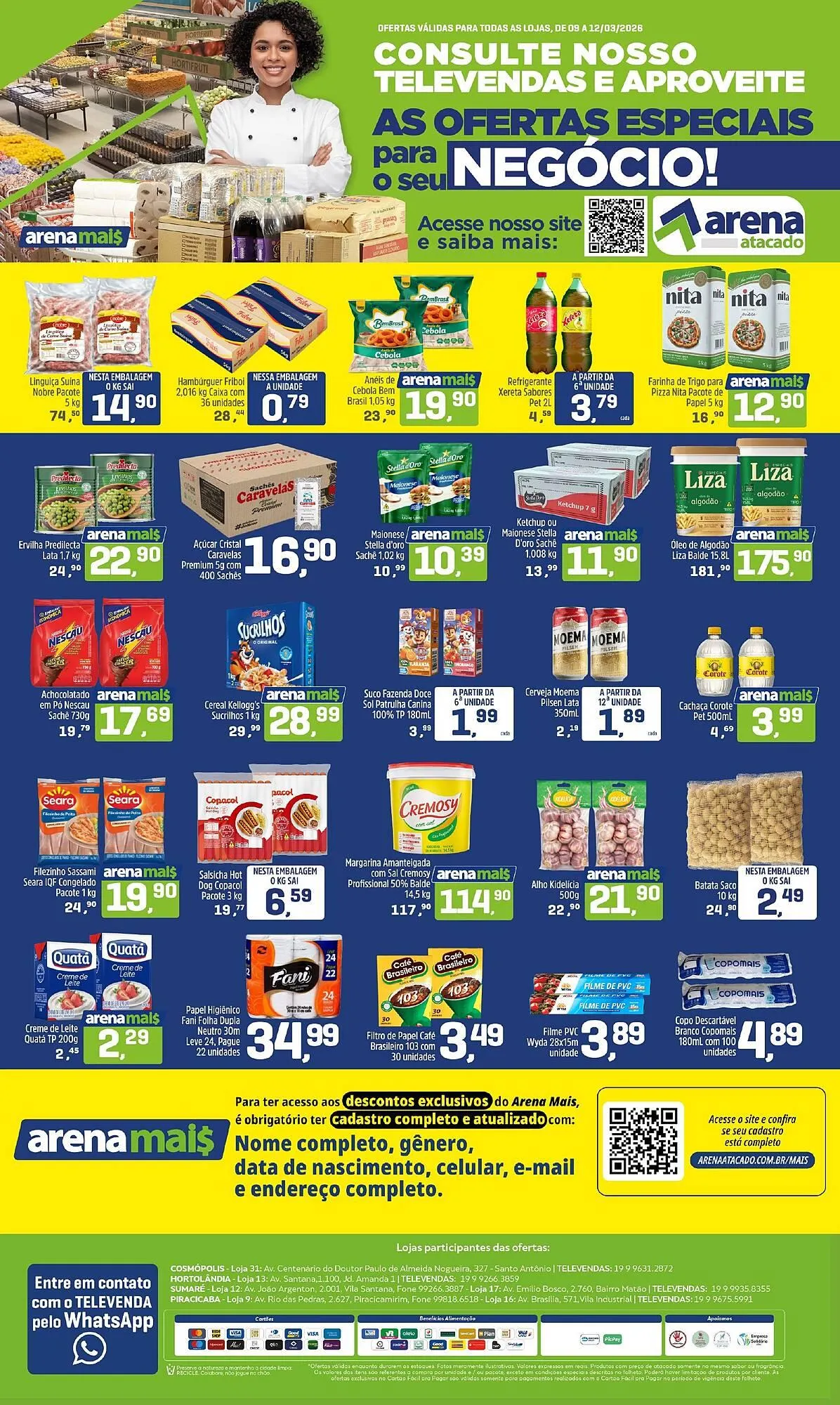 Folheto Arena Atacado - 1