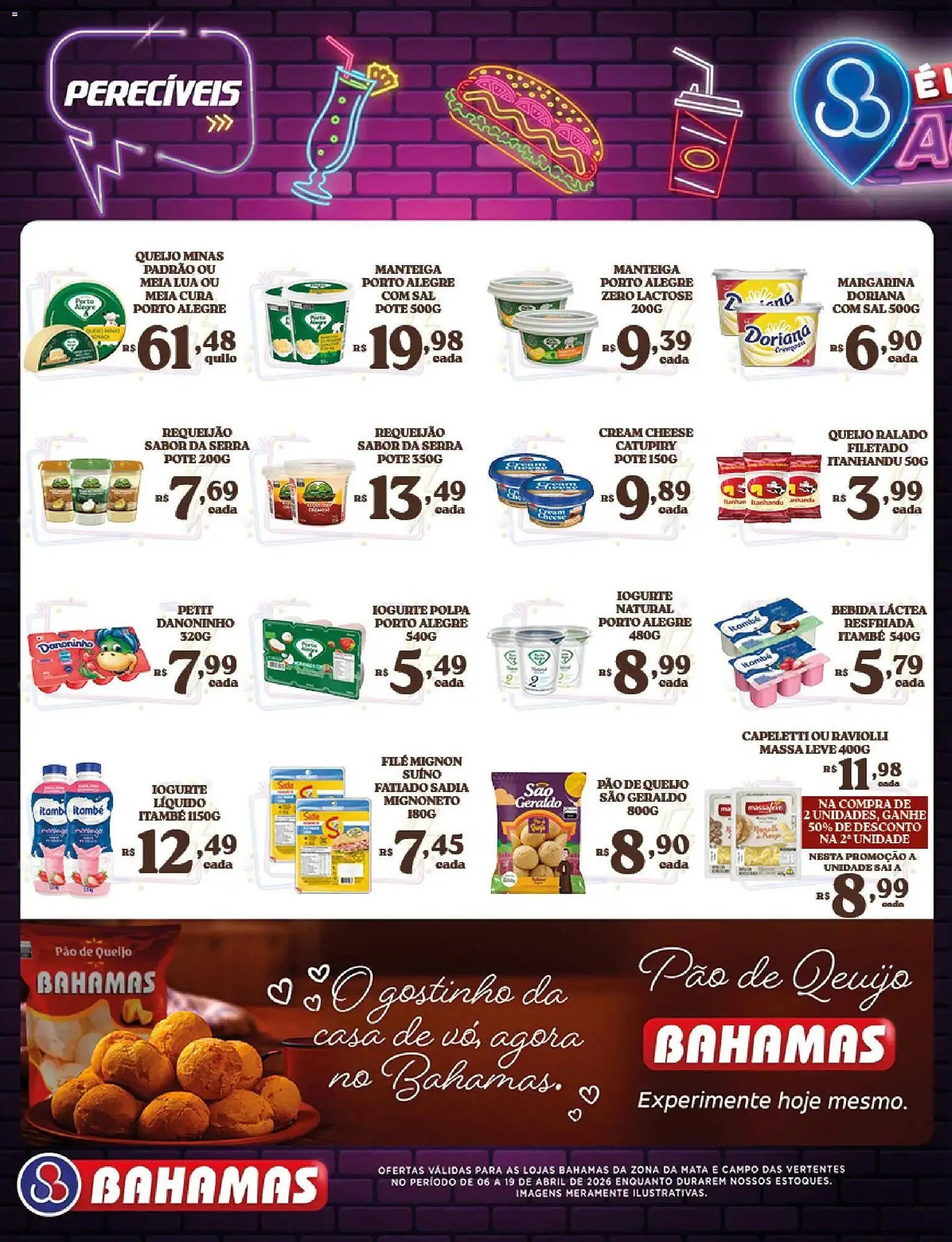 Encarte de Catálogo Bahamas Supermercados 6 de abril até 19 de abril 2026 - Pagina 8