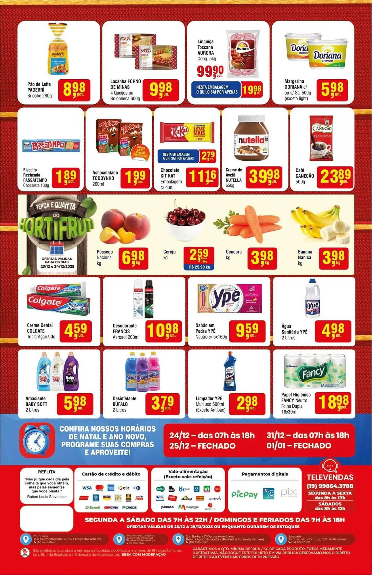 Encarte de Folheto Higa Atacado 25 de dezembro até 29 de dezembro 2025 - Pagina 2