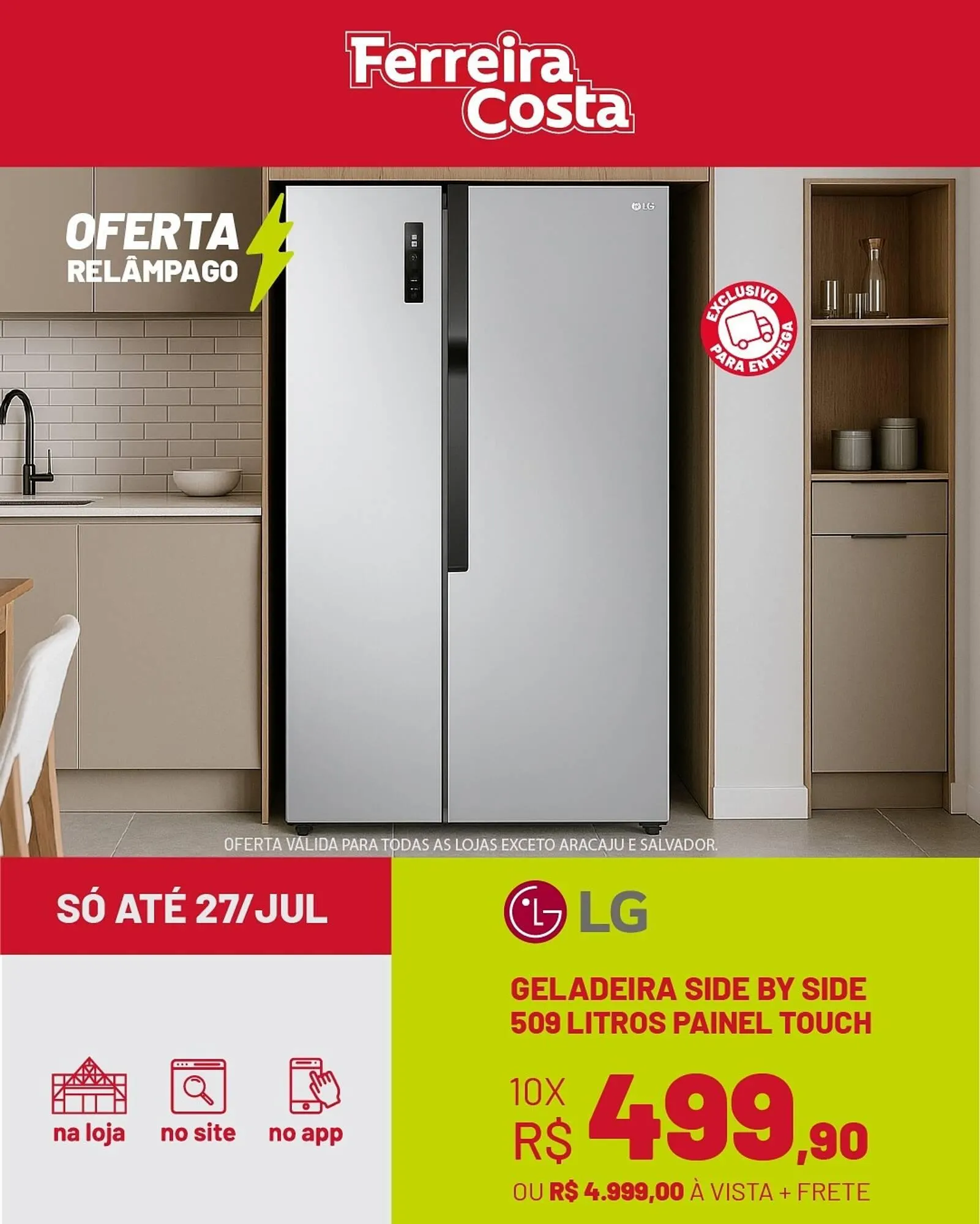 Encarte de Catálogo Ferreira Costa 27 de julho até 31 de julho 2025 - Pagina 3