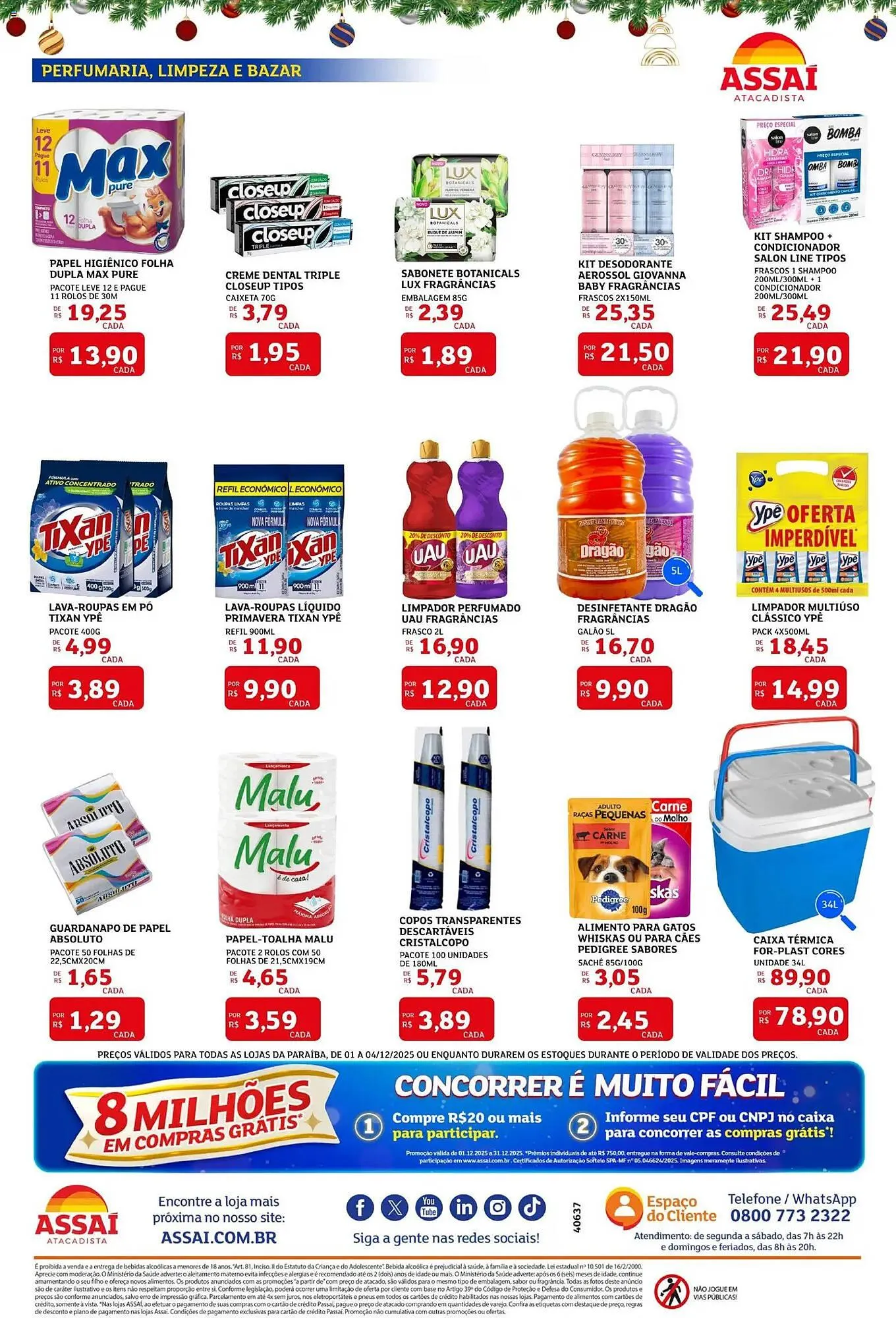 Encarte de Encarte Assaí Atacadista 1 de dezembro até 5 de dezembro 2025 - Pagina 4