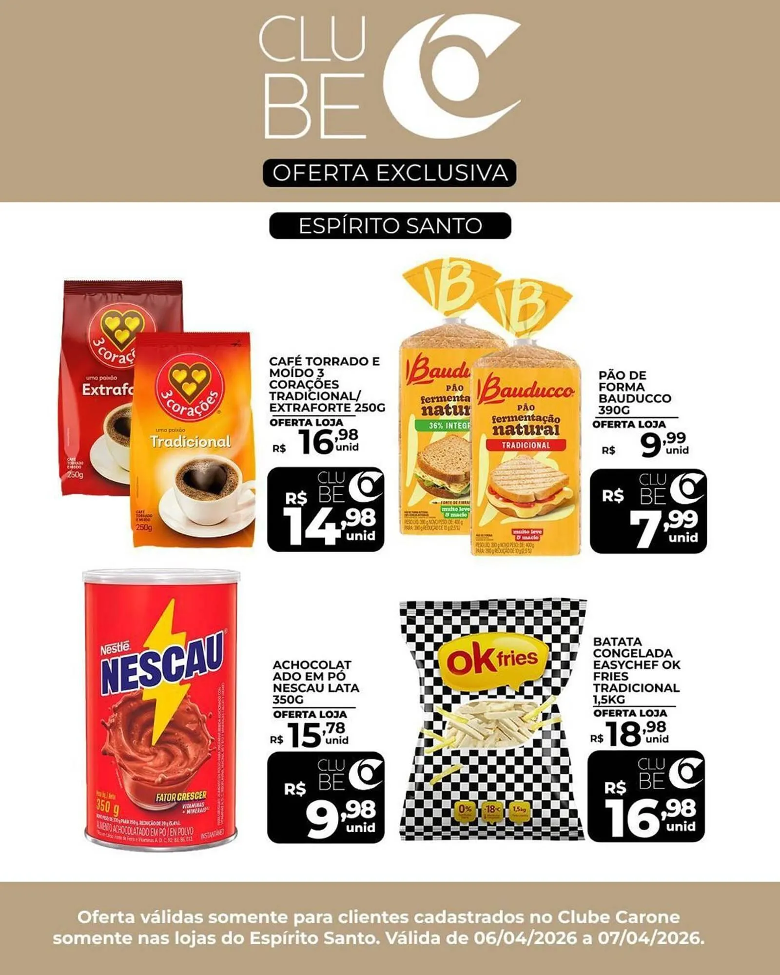 Encarte de Encarte Carone 6 de abril até 7 de abril 2026 - Pagina 1