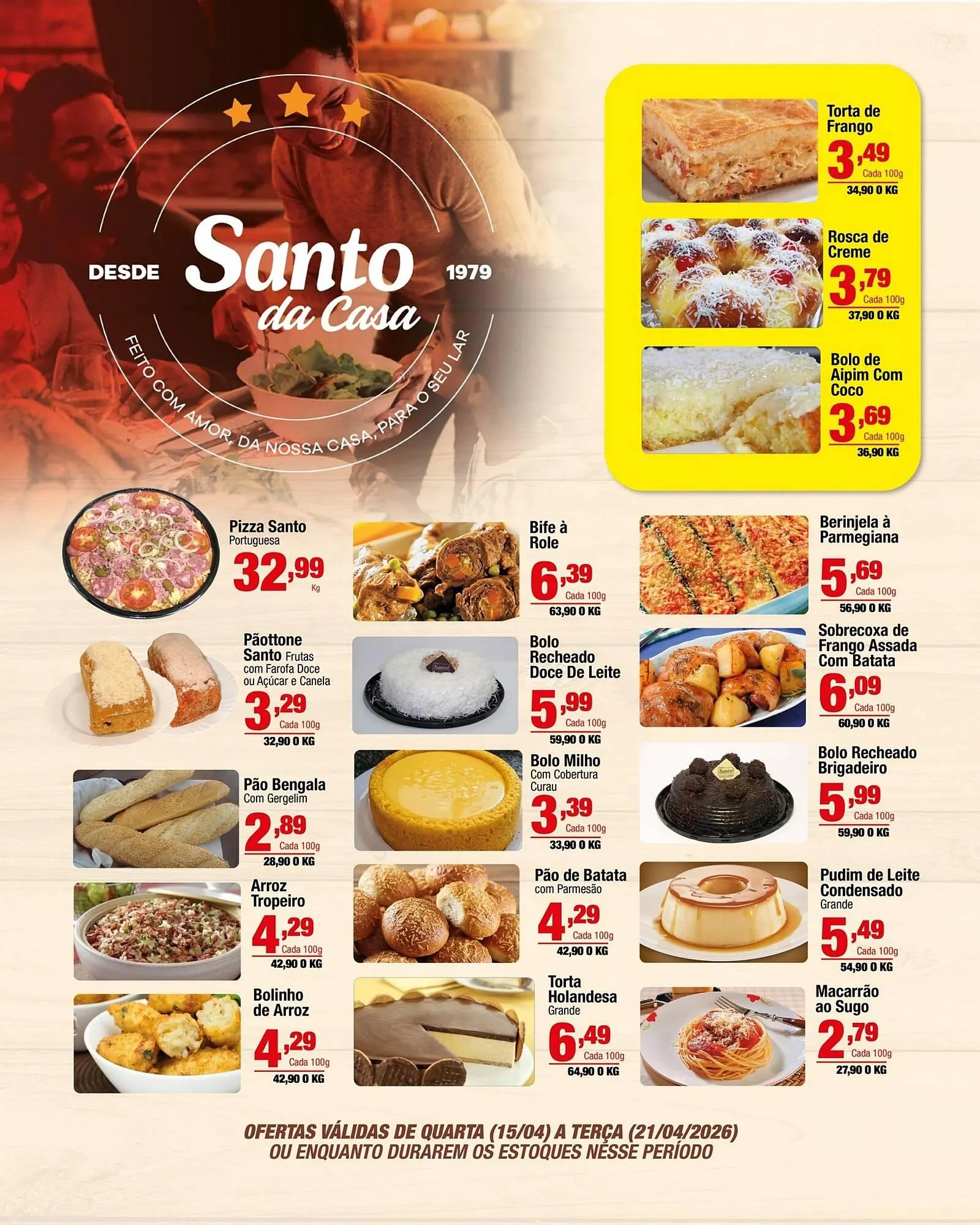 Encarte de Catálogo Santo Supermercados 15 de abril até 19 de abril 2026 - Pagina 5