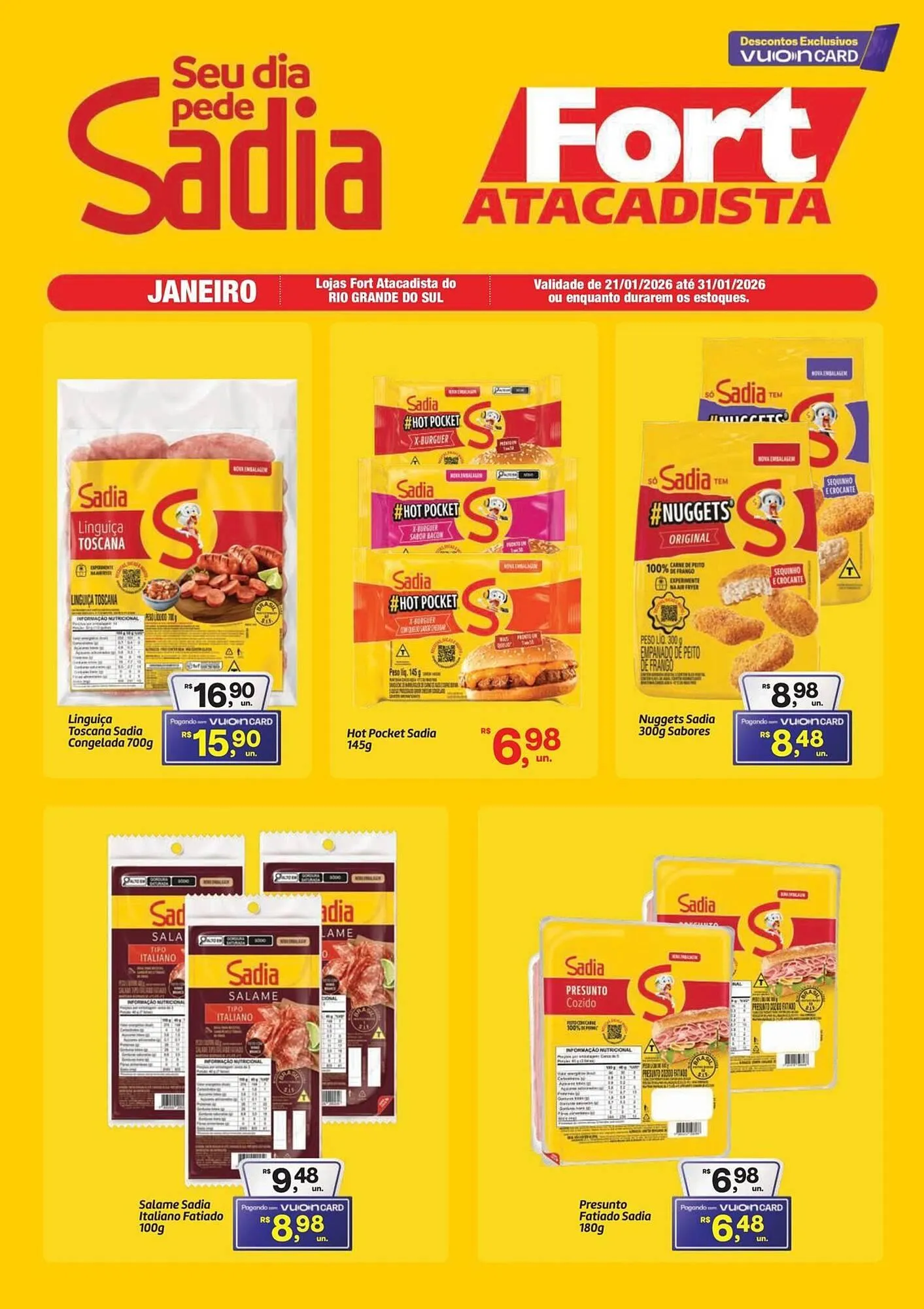 Tabloide Fort Atacadista - 1