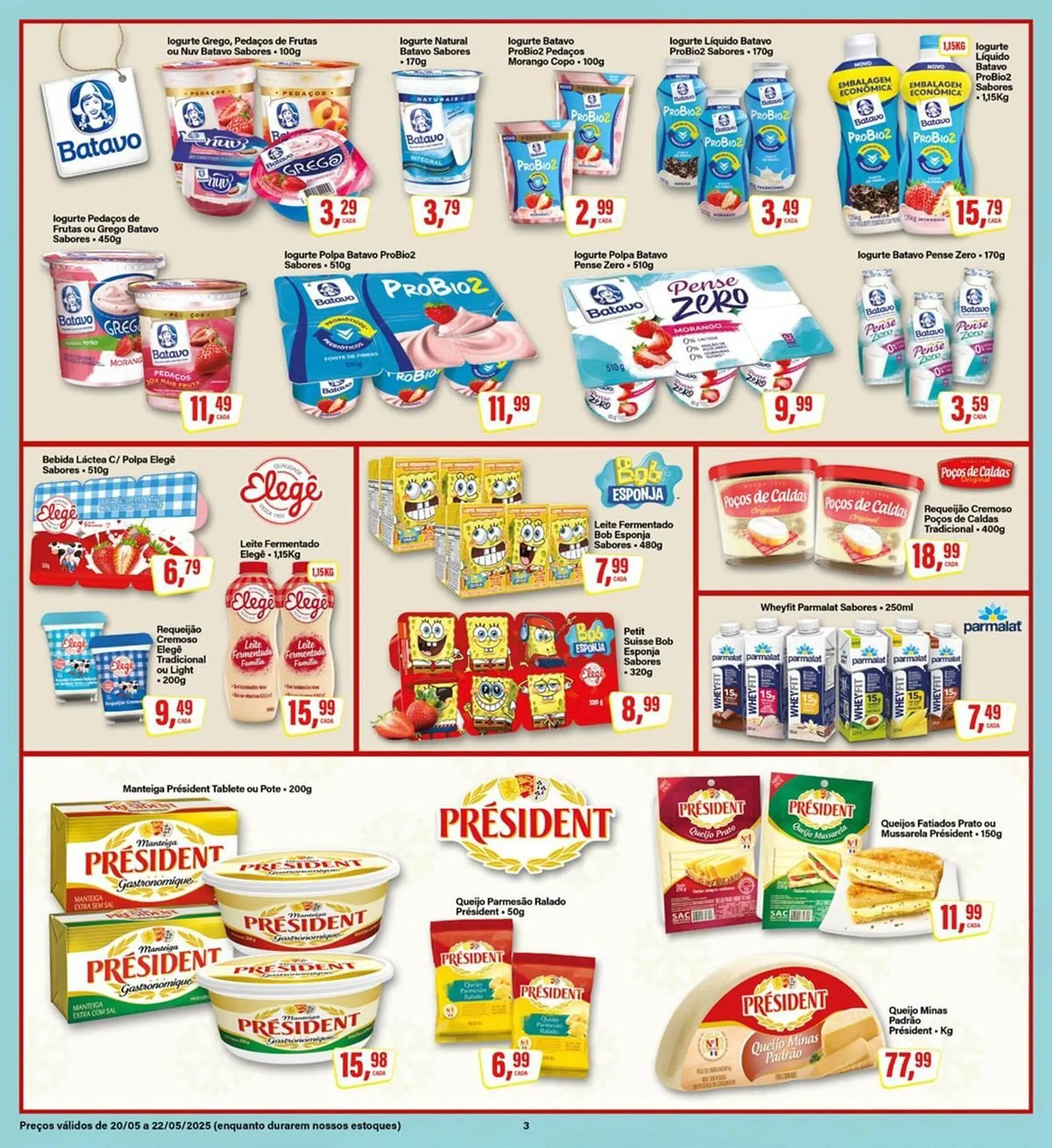 Encarte de Catálogo Rede Supermarket 20 de maio até 22 de maio 2025 - Pagina 3