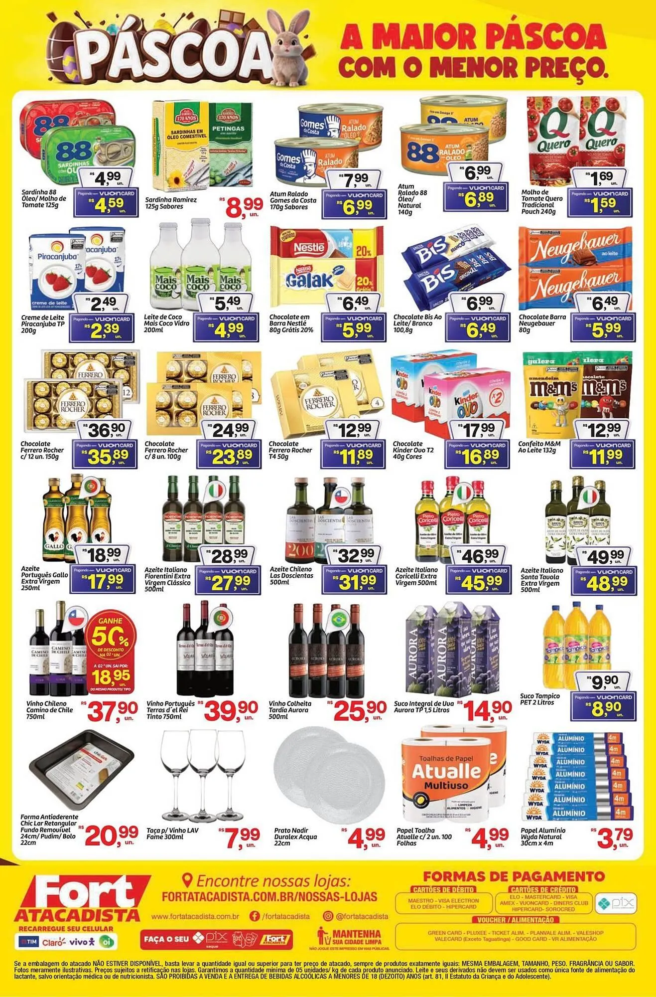 Encarte de Tabloide Fort Atacadista 9 de março até 22 de março 2026 - Pagina 2