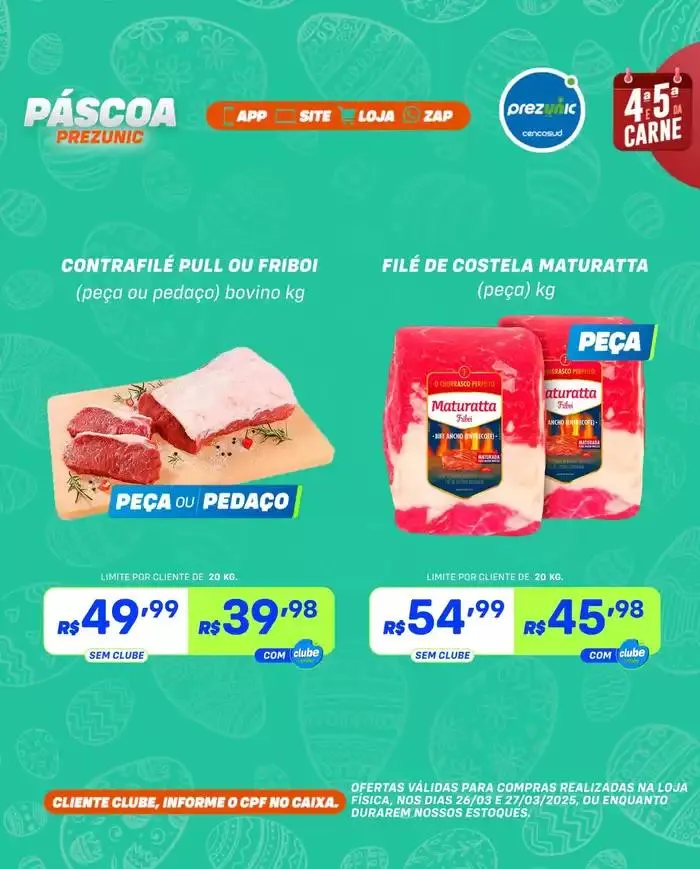 Encarte de Ofertas especiais atraentes para todos 26 de março até 27 de março 2025 - Pagina 1