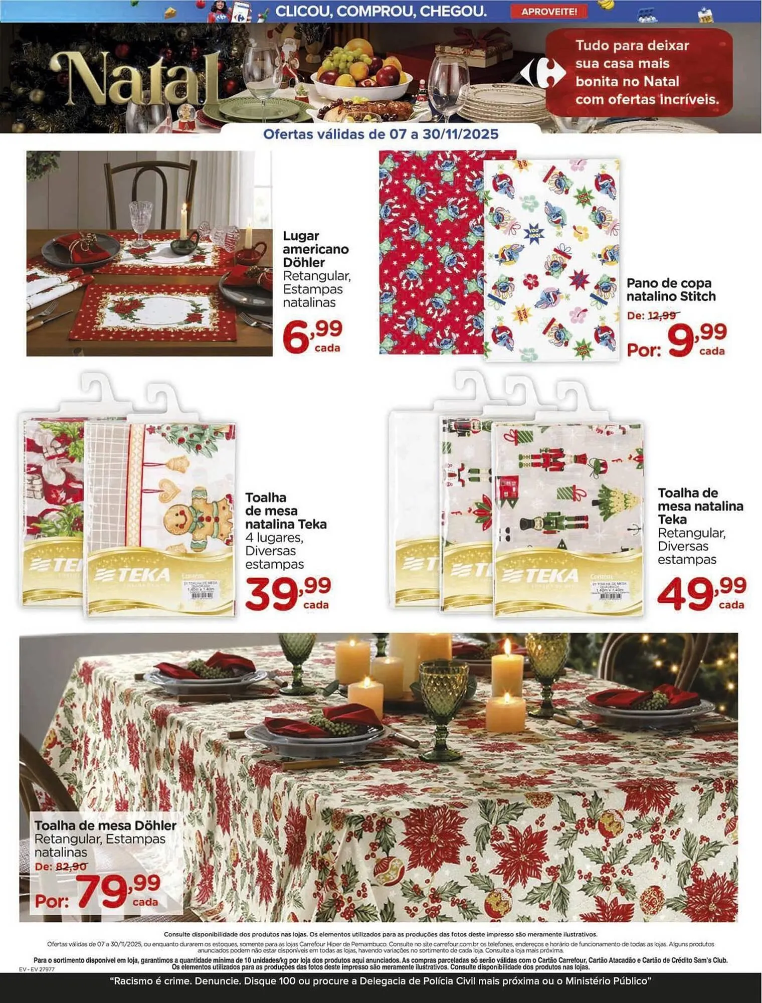 Encarte de Folheto Carrefour 7 de novembro até 30 de novembro 2025 - Pagina 12
