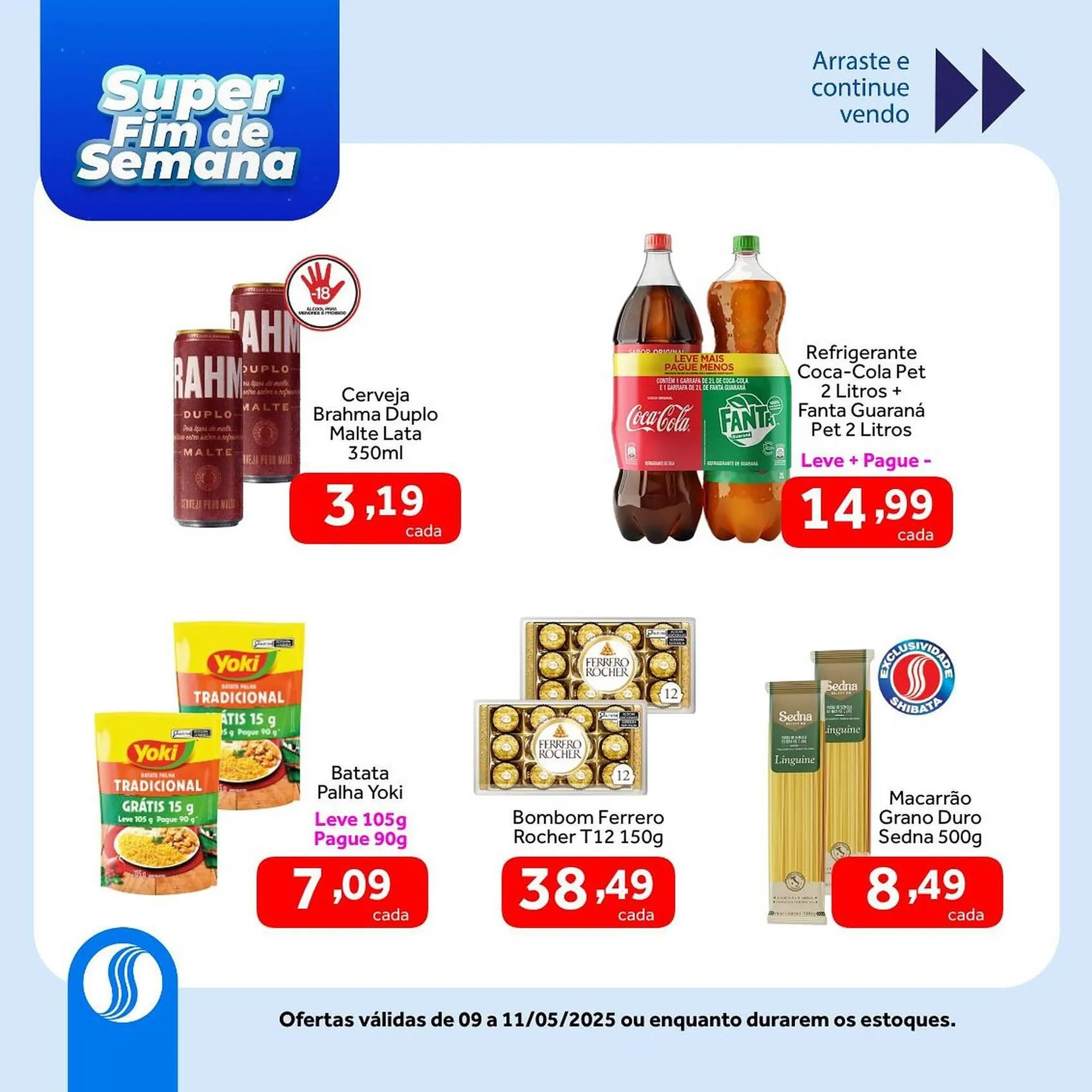 Encarte de Catálogo Shibata Supermercados 8 de maio até 11 de maio 2025 - Pagina 4