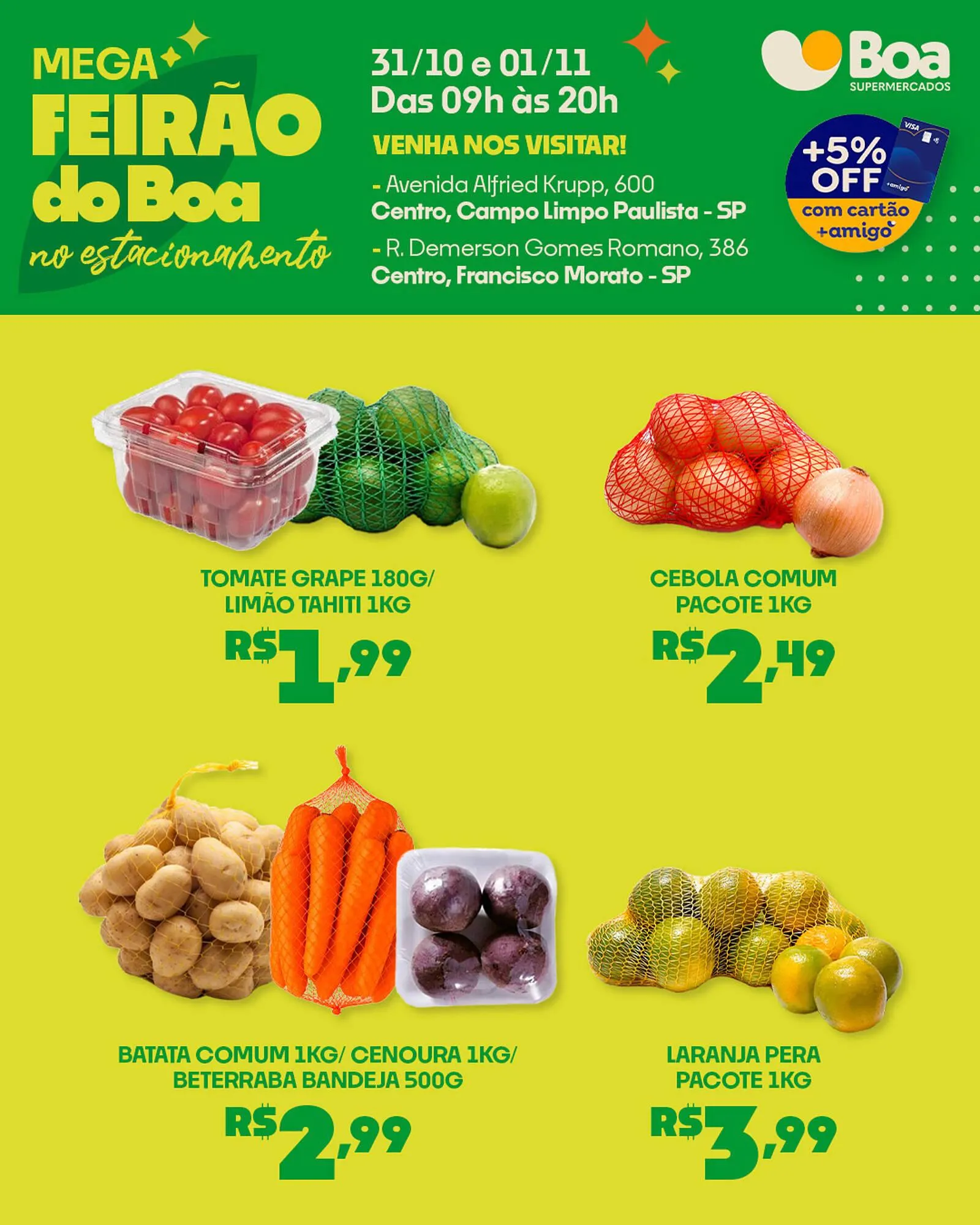 Tabloide Boa Supermercados - 1