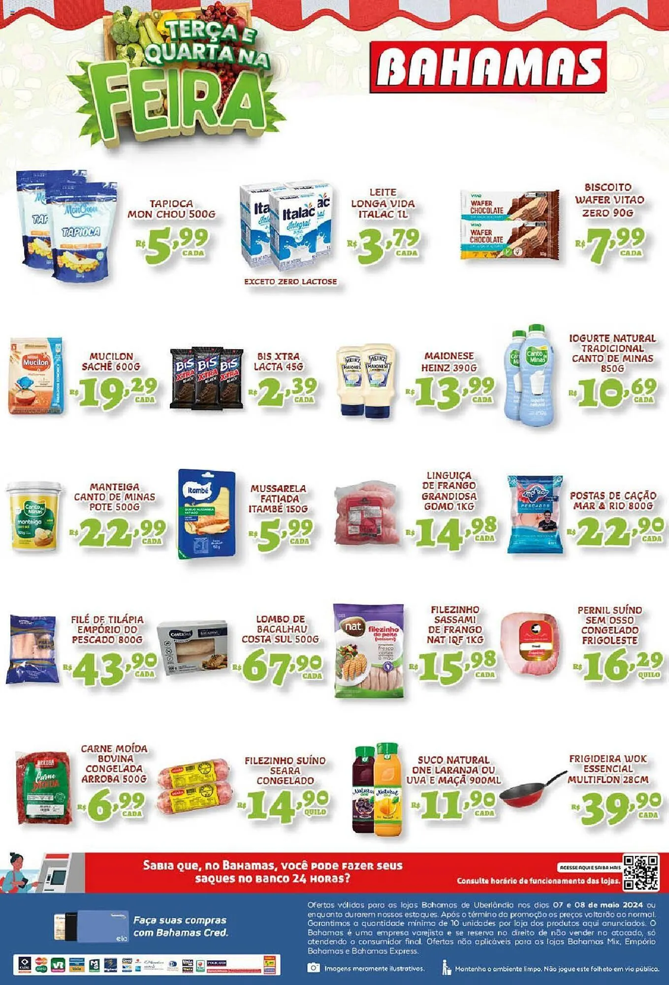 Encarte de Catálogo Bahamas Supermercados 7 de maio até 8 de maio 2024 - Pagina 2