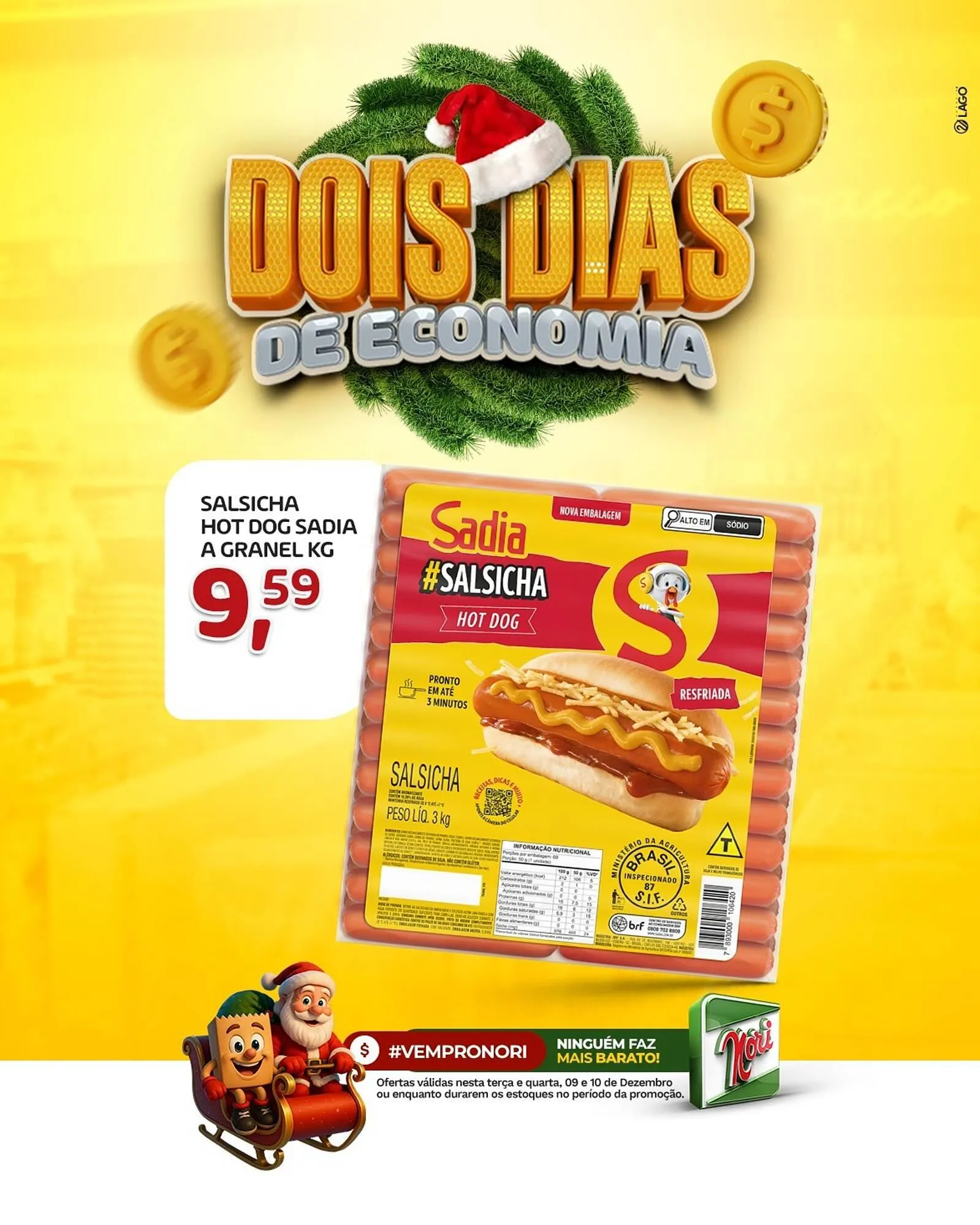 Encarte de Catálogo Supermercados Nori 9 de dezembro até 10 de dezembro 2025 - Pagina 2