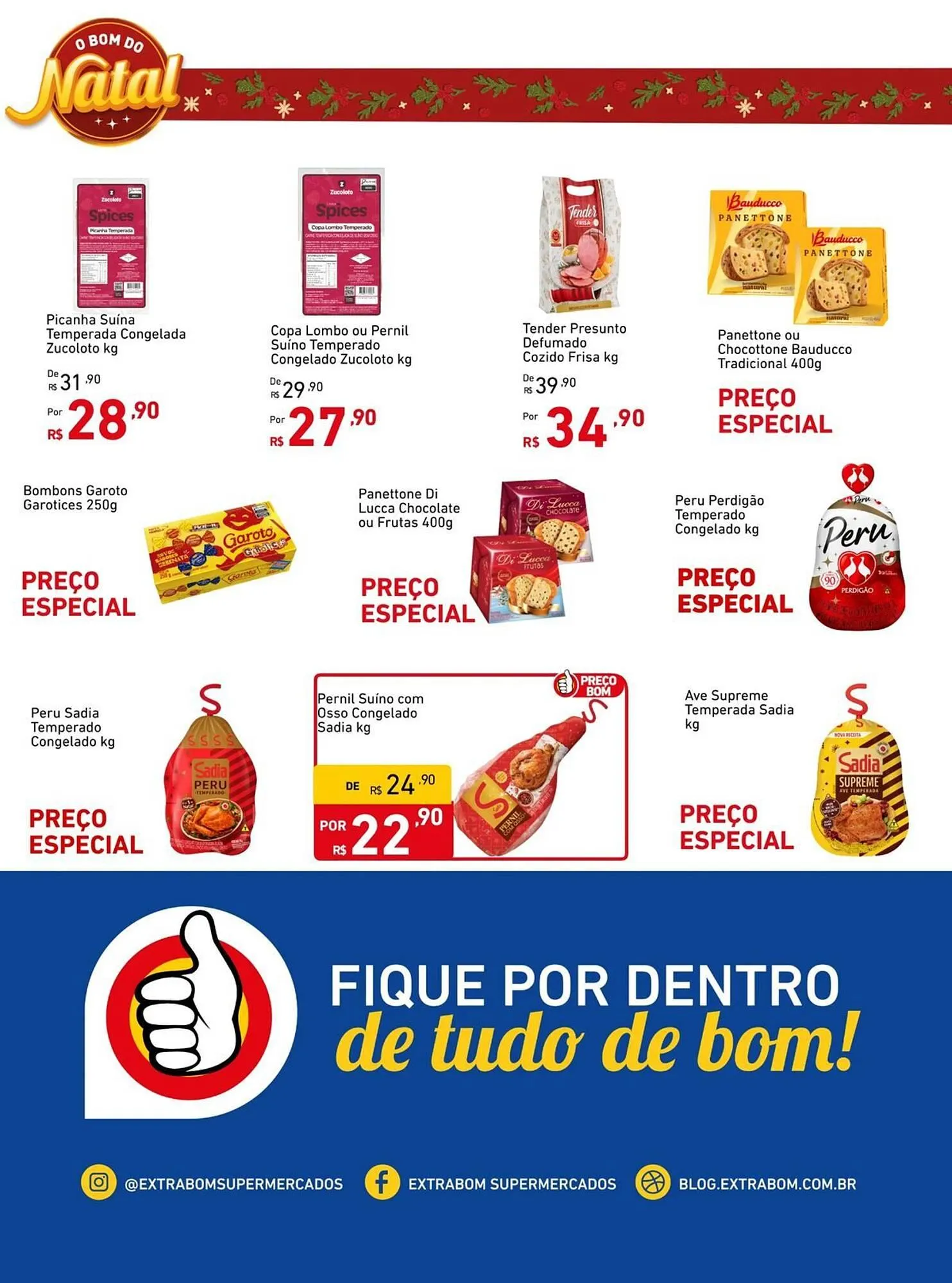 Encarte de Catálogo Extrabom Supermercados 18 de dezembro até 6 de janeiro 2026 - Pagina 3