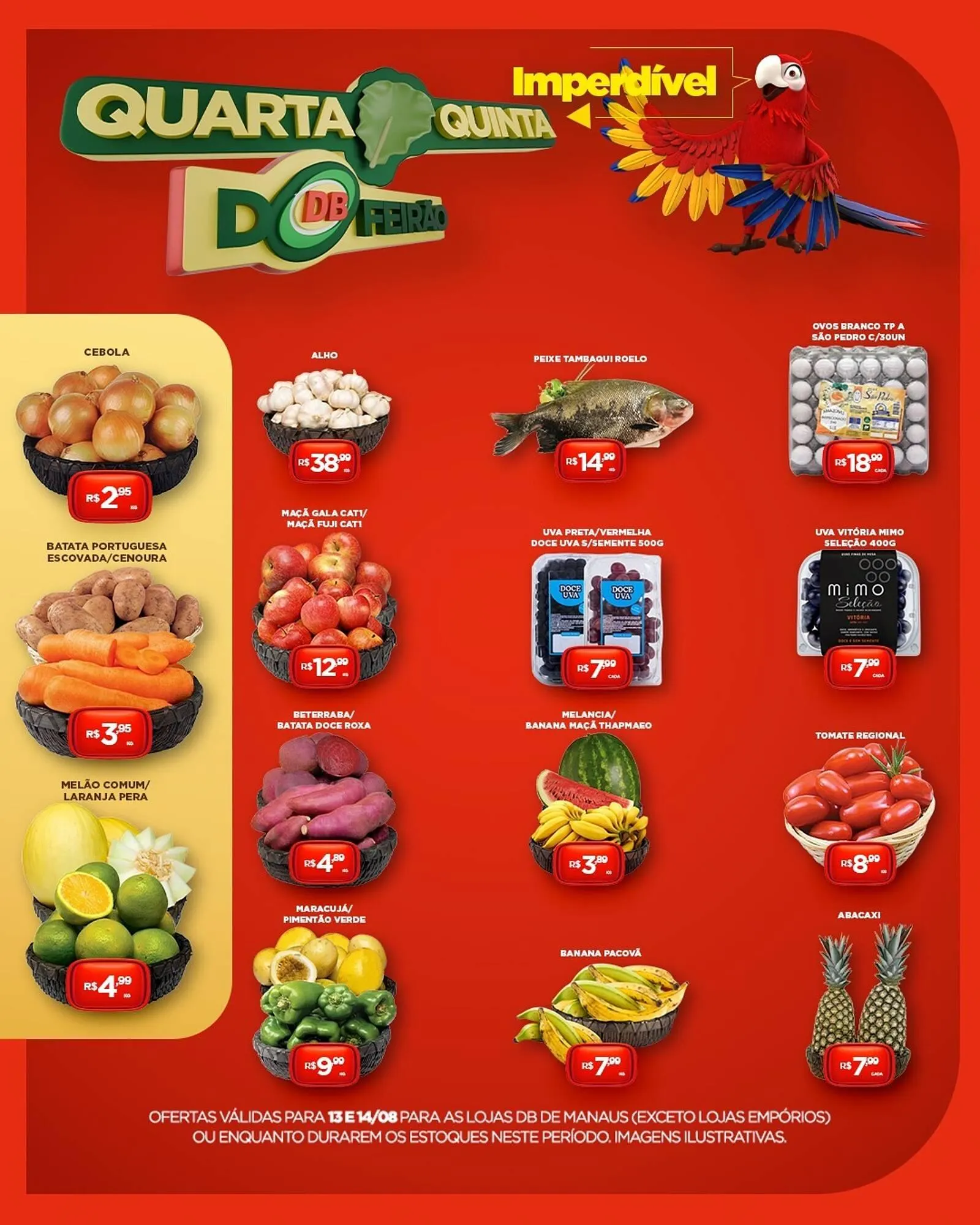 Encarte de Catálogo DB Supermercados 13 de agosto até 14 de agosto 2025 - Pagina 2
