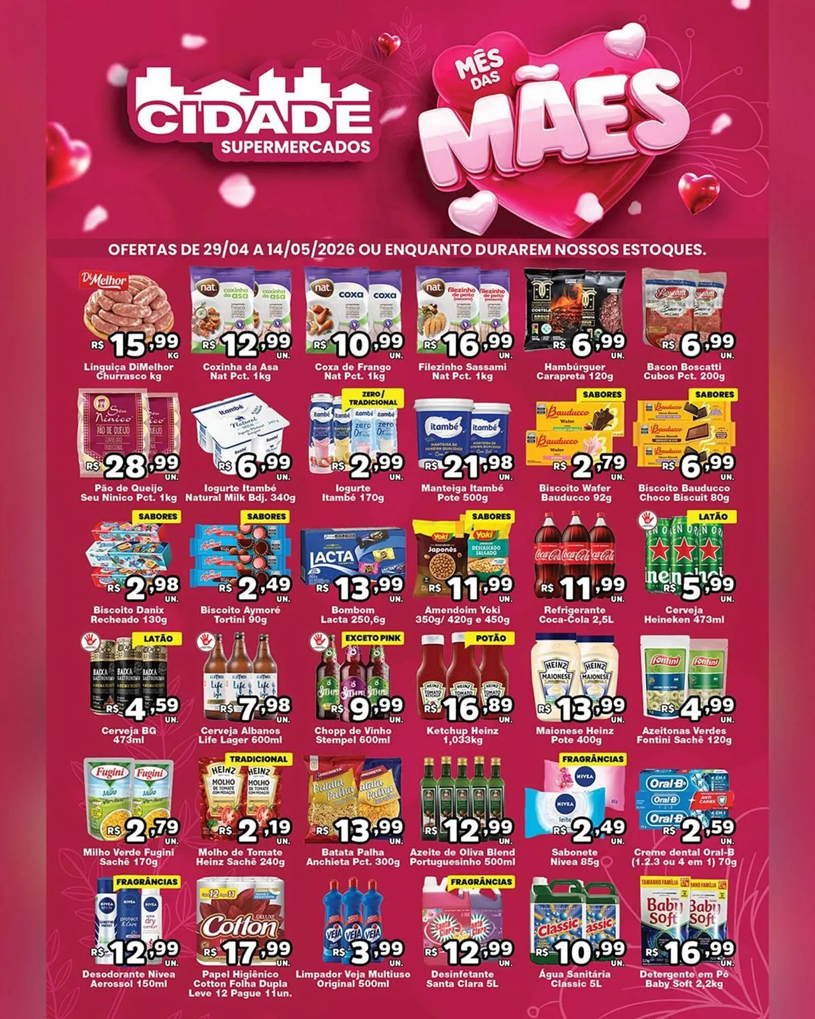 Encarte de Catálogo Cidade Supermercados 29 de abril até 31 de maio 2026 - Pagina 2