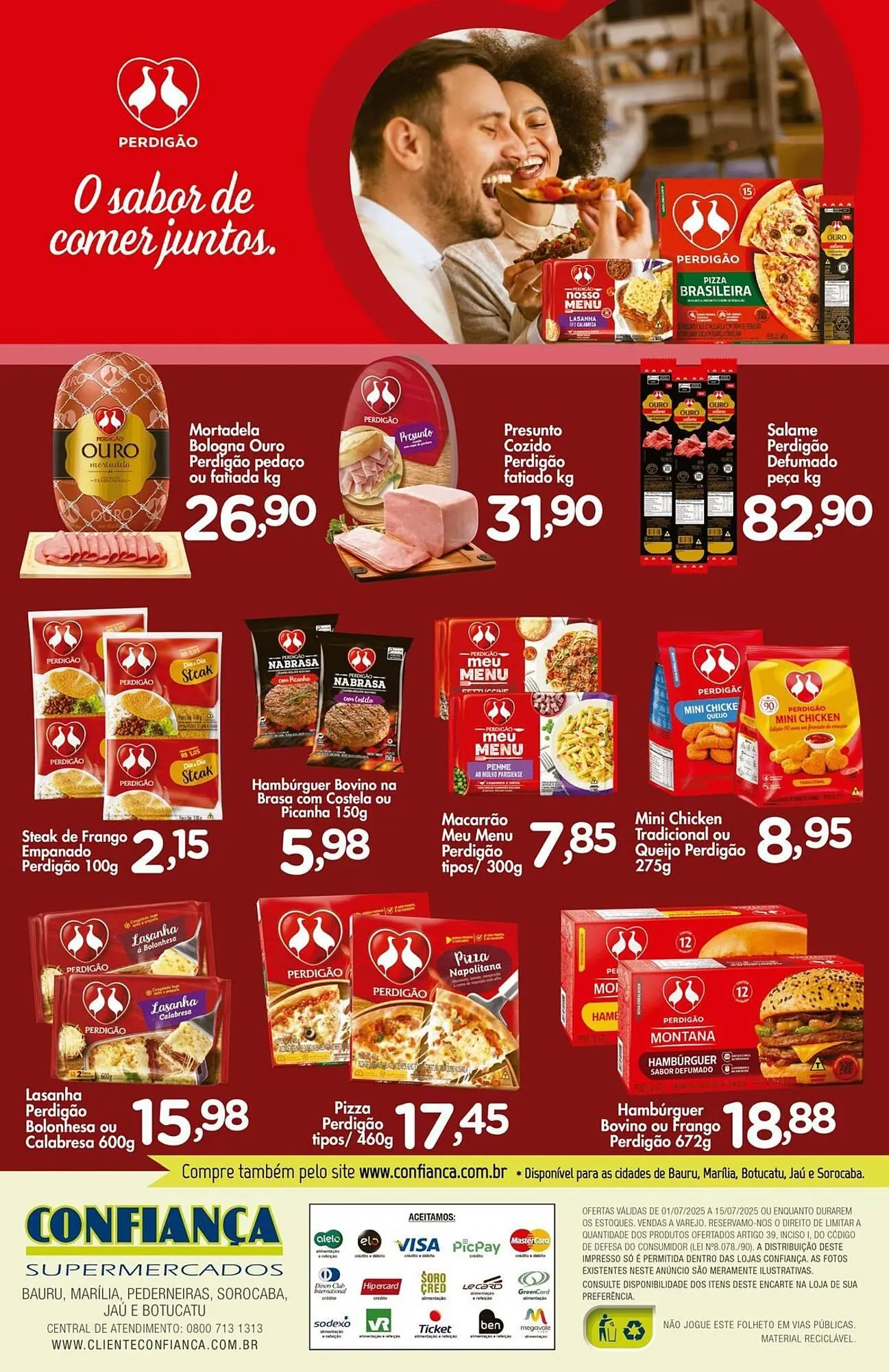 Encarte de Catálogo Confiança Supermercados 1 de julho até 15 de julho 2025 - Pagina 2