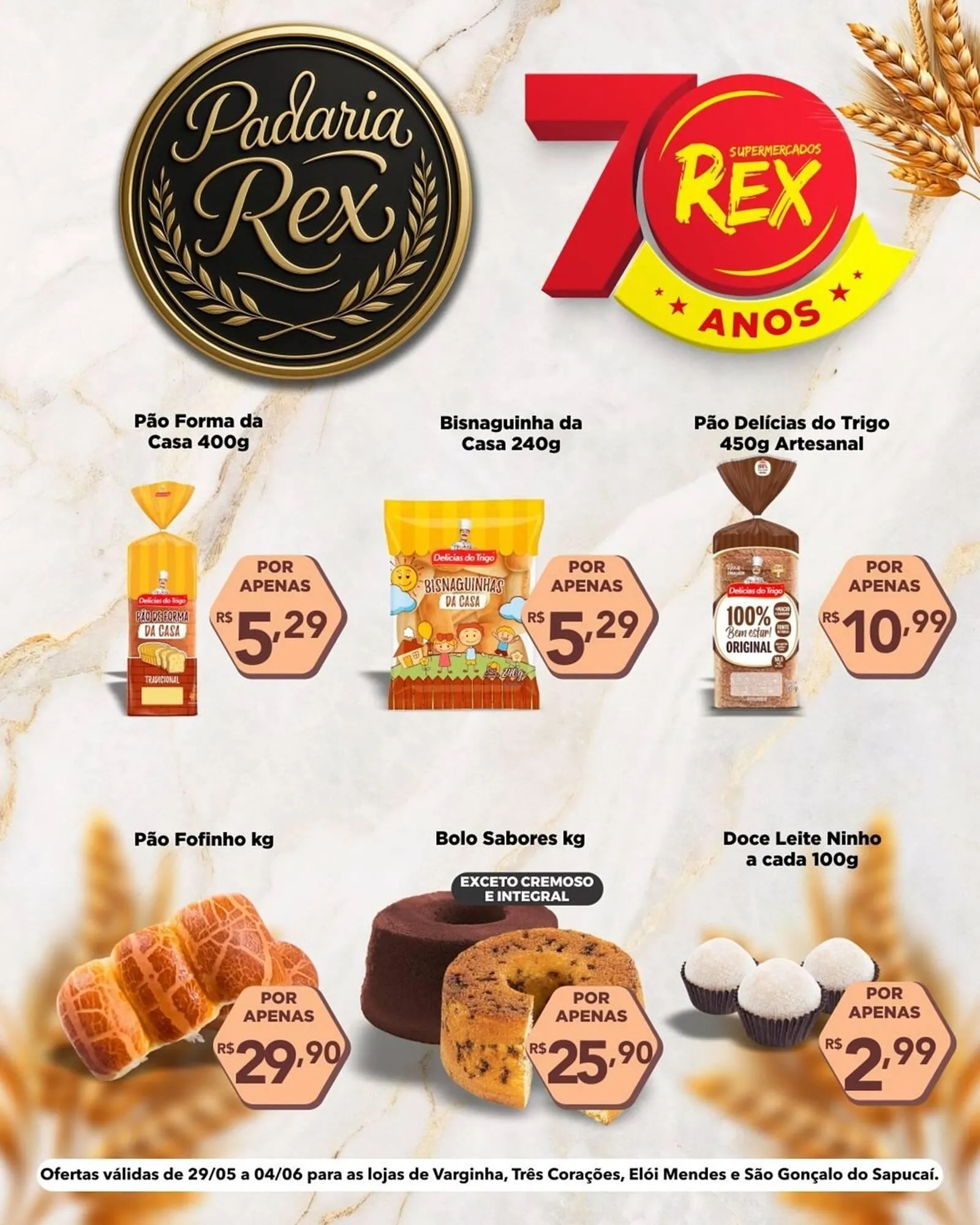 Encarte de Catálogo Supermercados Rex 13 de julho até 13 de julho 2025 - Pagina 3