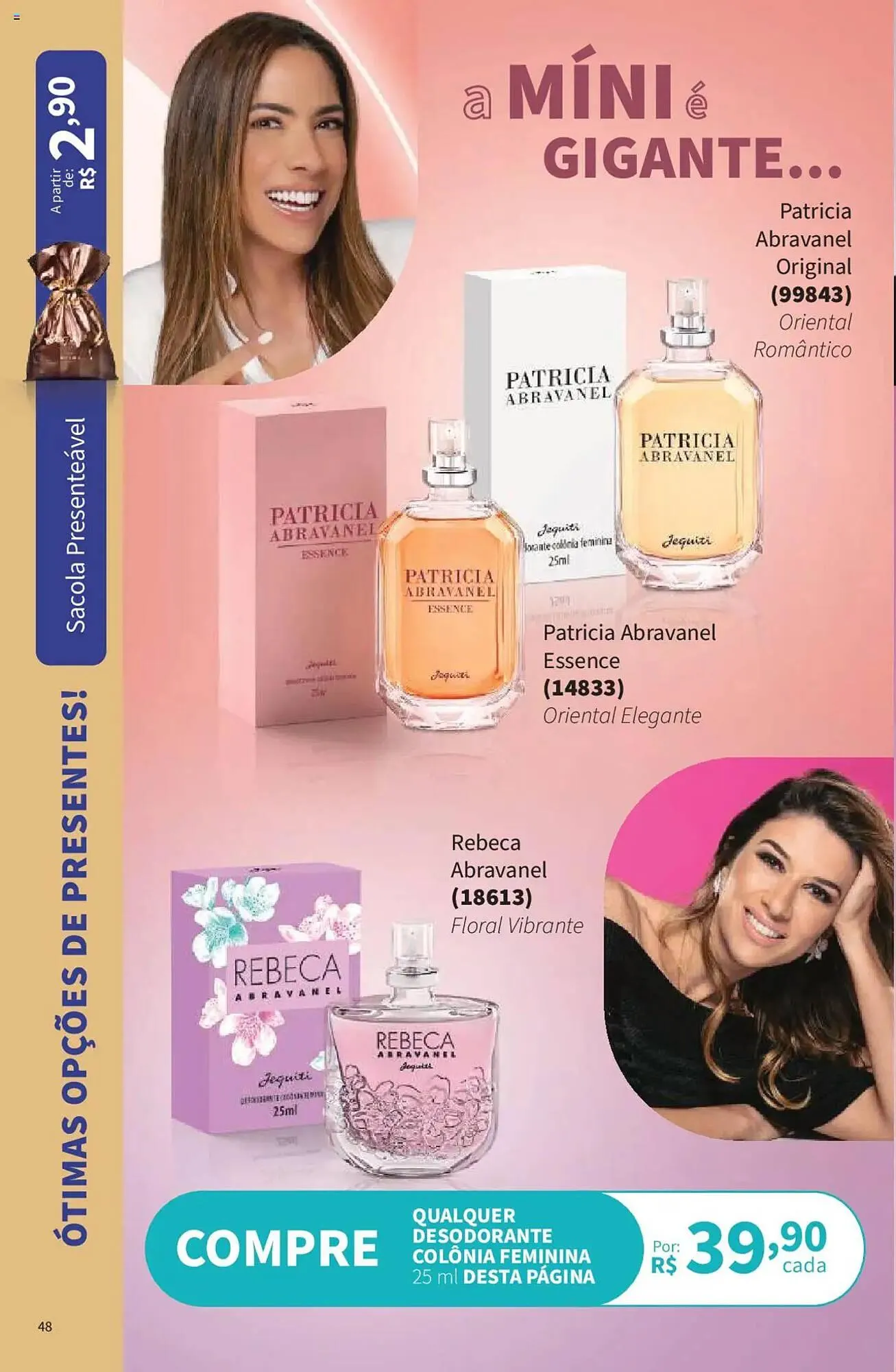 Encarte de Catálogo Jequiti 19 de junho até 17 de julho 2025 - Pagina 48