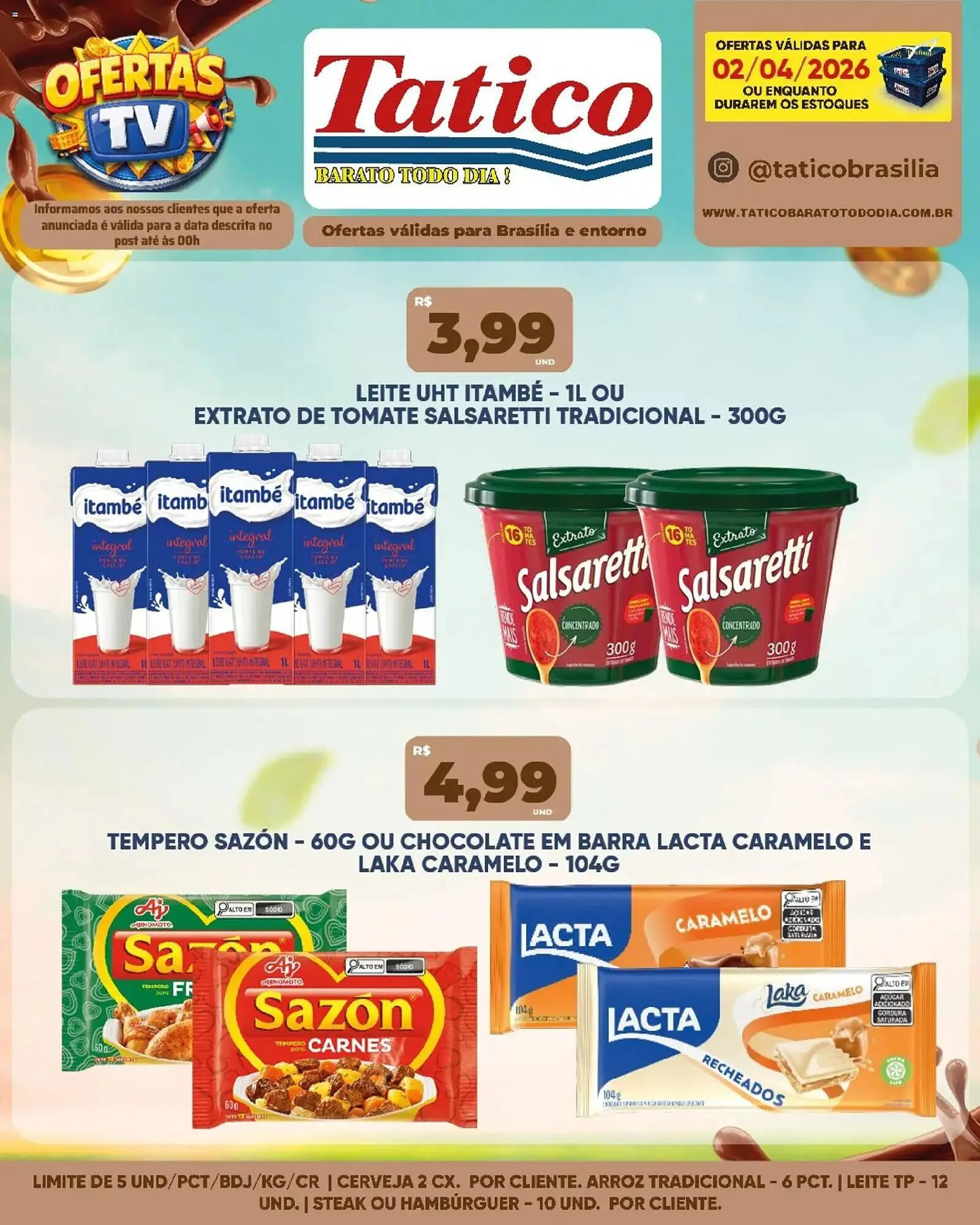 Encarte de Tabloide Tatico 2 de abril até 2 de abril 2026 - Pagina 3