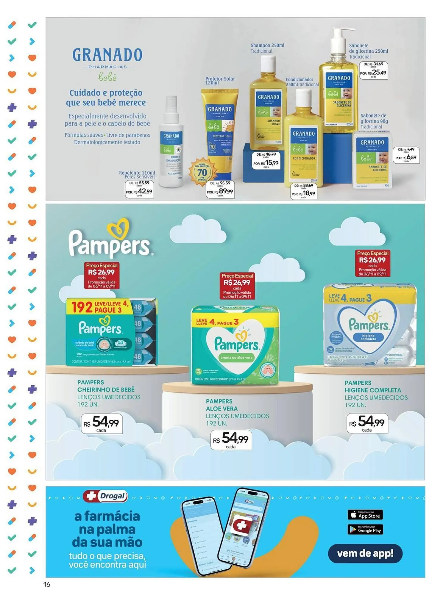 Encarte de Folheto Drogal 3 de novembro até 30 de novembro 2025 - Pagina 16
